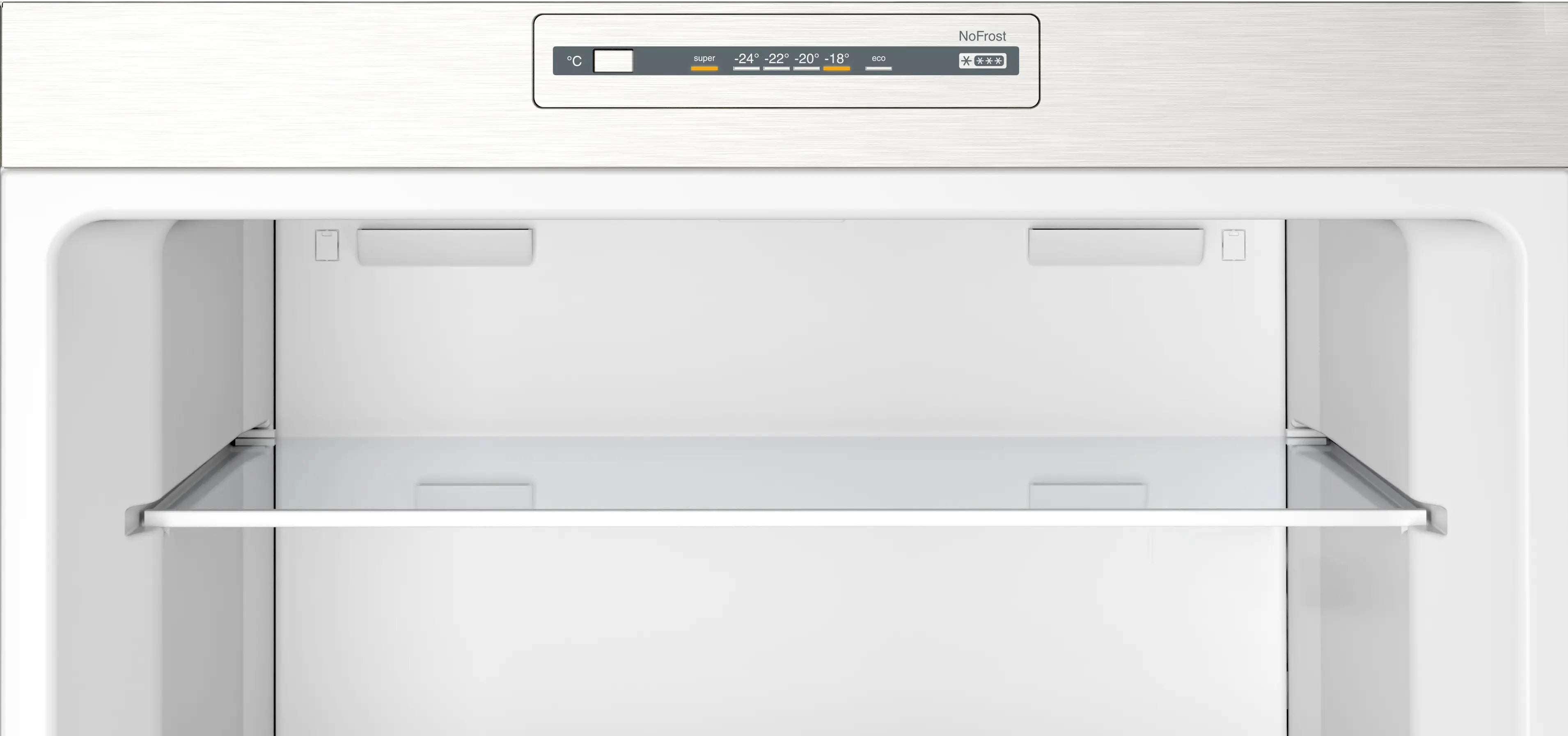 Bosch KDN55NL2M8 top-freezer fridge-freezer product detail view
