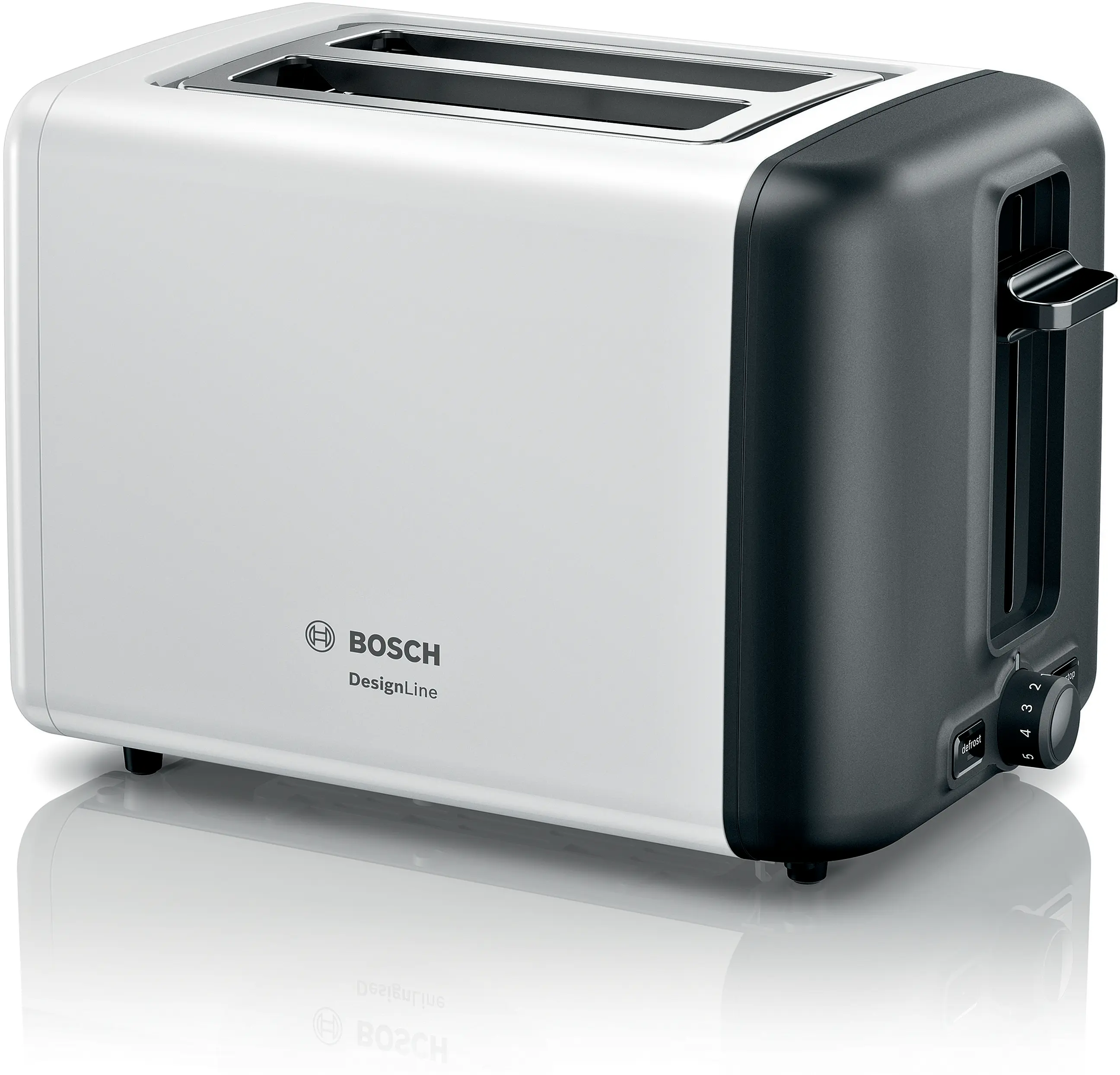 Bosch TAT3P421 DesignLine Toaster 820-970W White product view 7