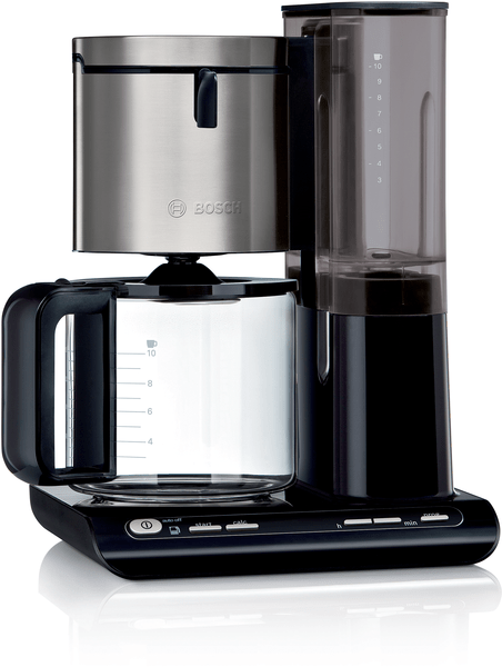Bosch TKA8633 Styline Filter Coffee Maker 1160W Black main product image