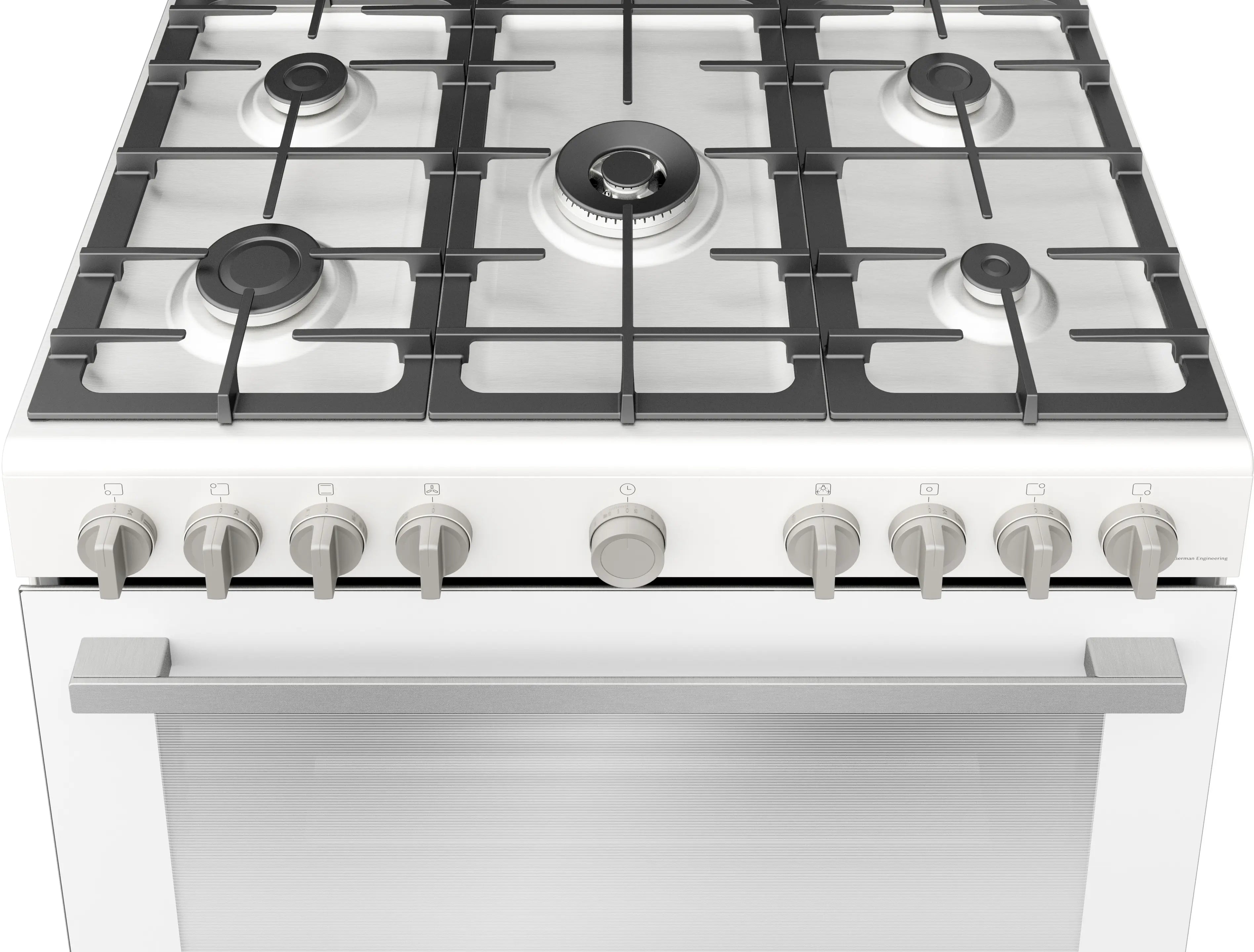Bosch HGV1F0V20S Serie 2 Freestanding Gas Cooker 90CM 125L White product image 2