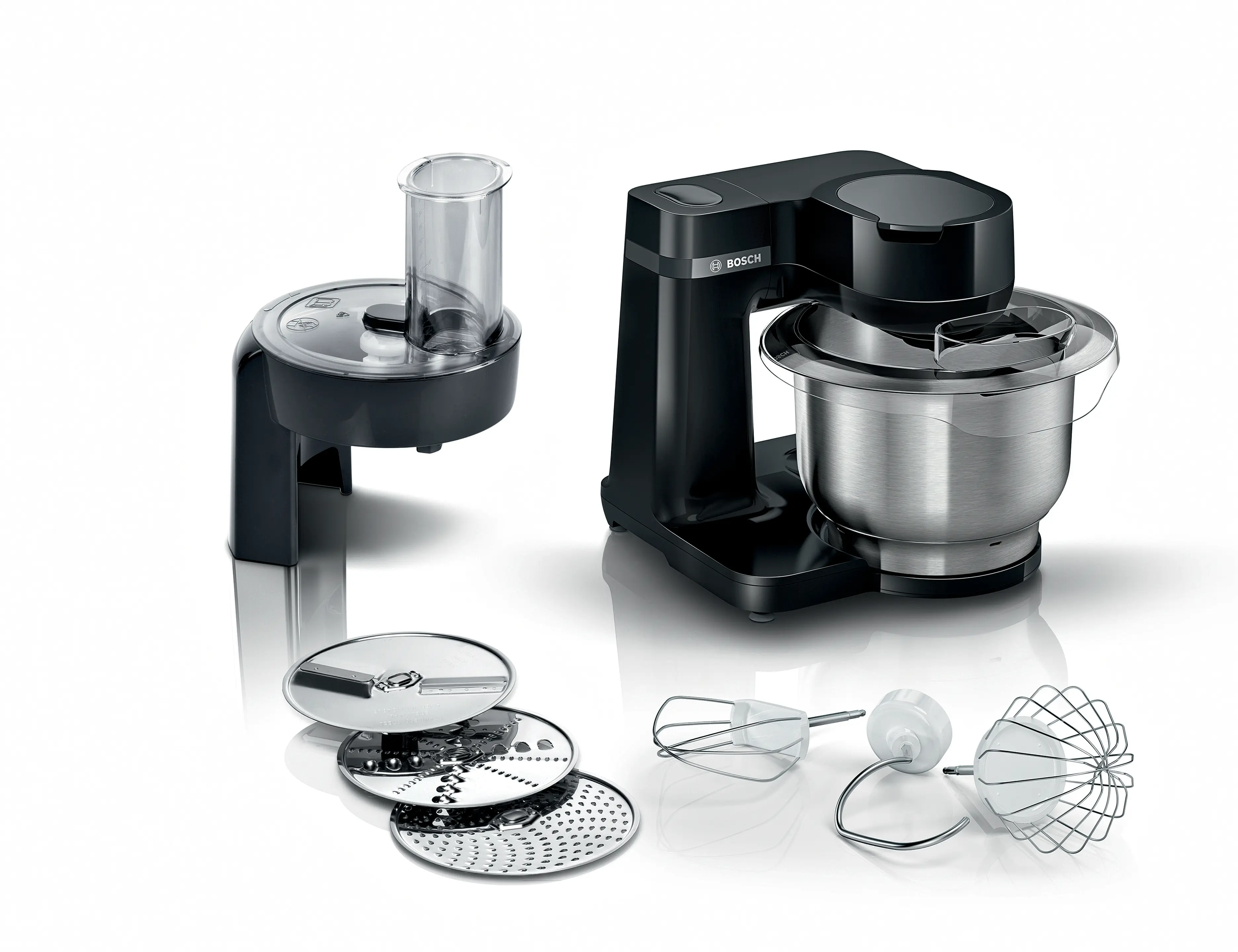 Bosch MUMS2EB01 Series 2 MUM Kitchen Machine 700W Black product view 2