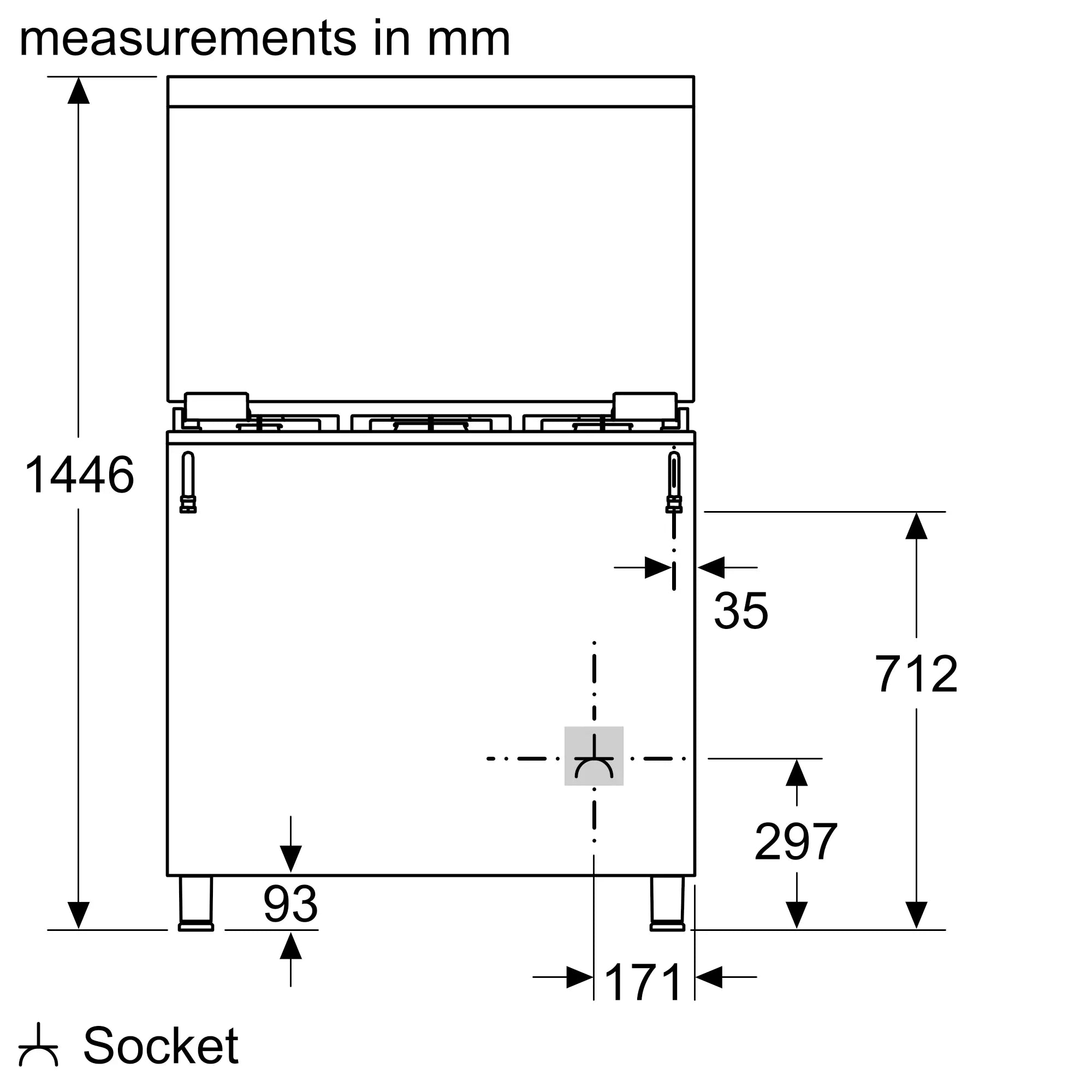 Bosch HGW3FSV51S Serie 6 Freestanding Gas Cooker 90CM 125L Stainless Steel with LED Display Control product image 4