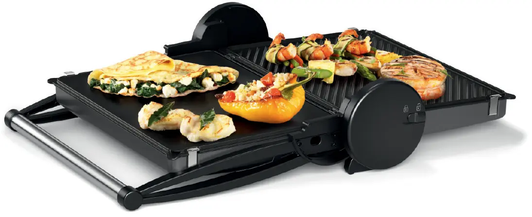 Bosch TCG4215 Contact Grill 2000W Silver product view 7