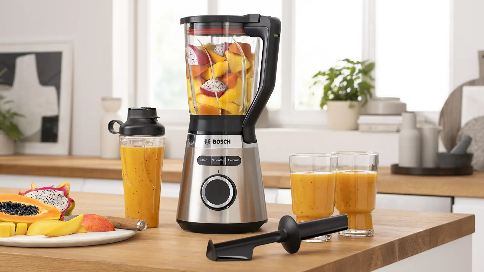 Bosch MMB6384M VitaPower Series 4 Blender 1200W Silver product view 9