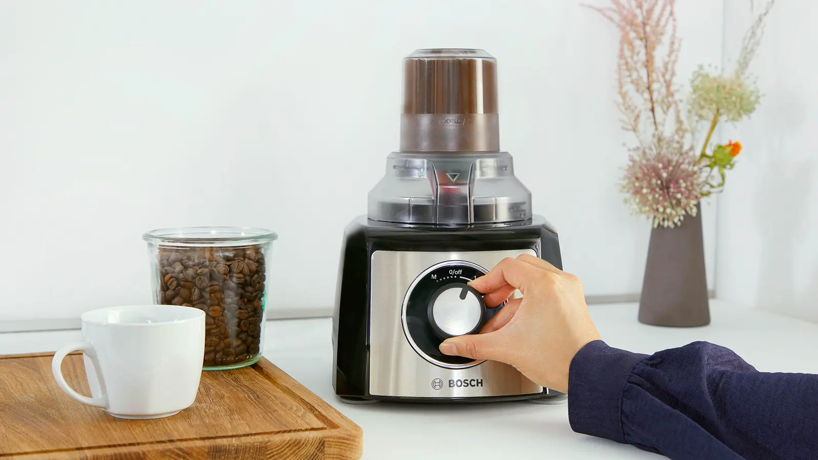 Bosch MCM3501M MultiTalent 3 Food Processor 800W Black Stainless Steel product view 16