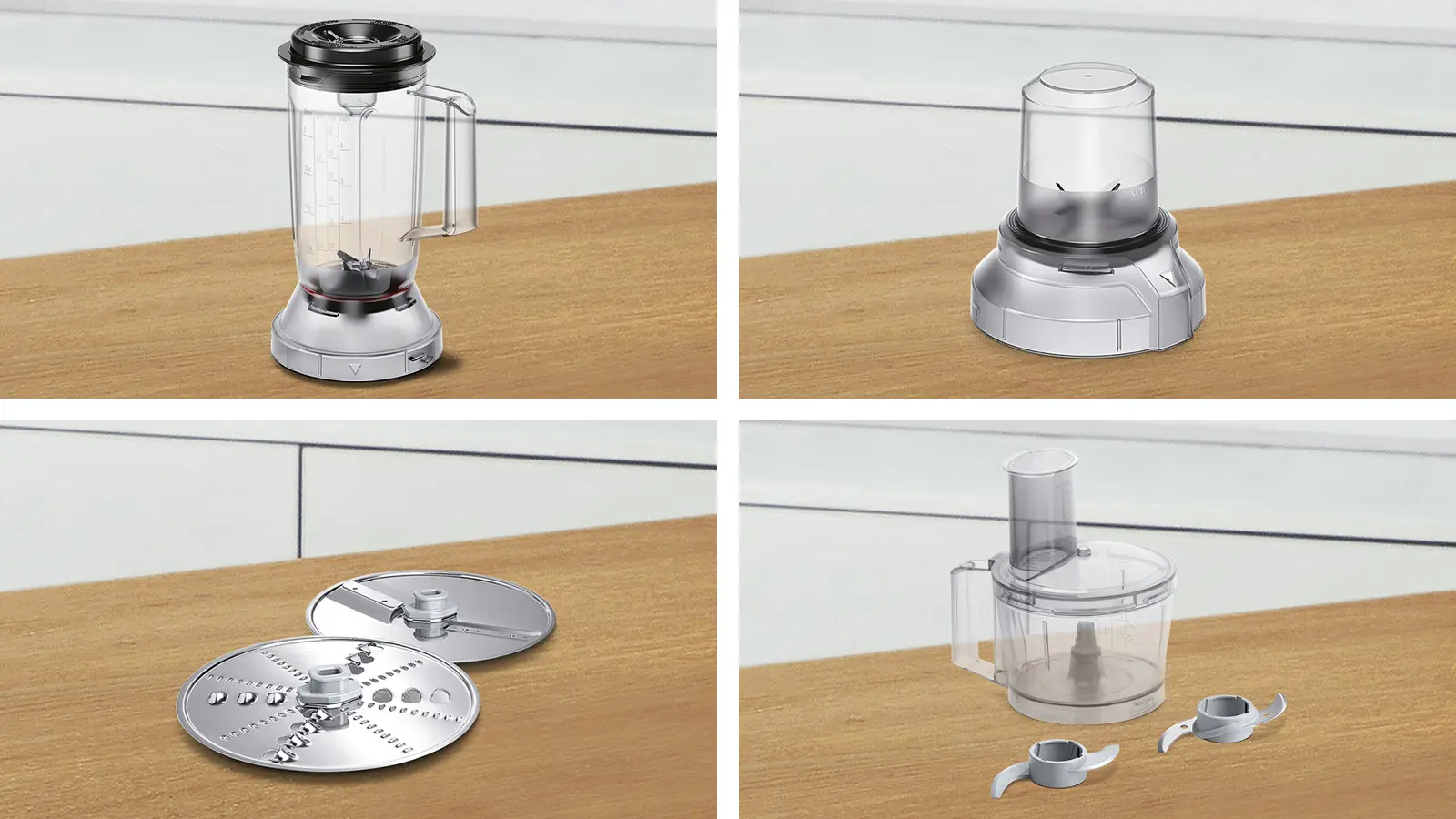 Bosch MCM3501M MultiTalent 3 Food Processor 800W Black Stainless Steel product view 21