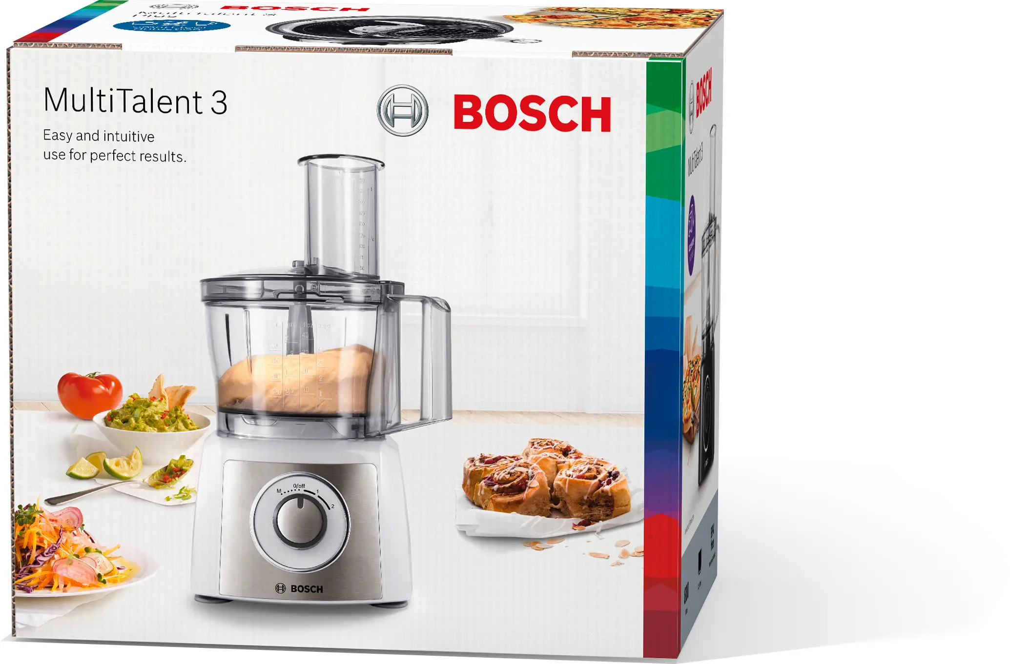 Bosch MCM3501M MultiTalent 3 Food Processor 800W Black Stainless Steel product view 11