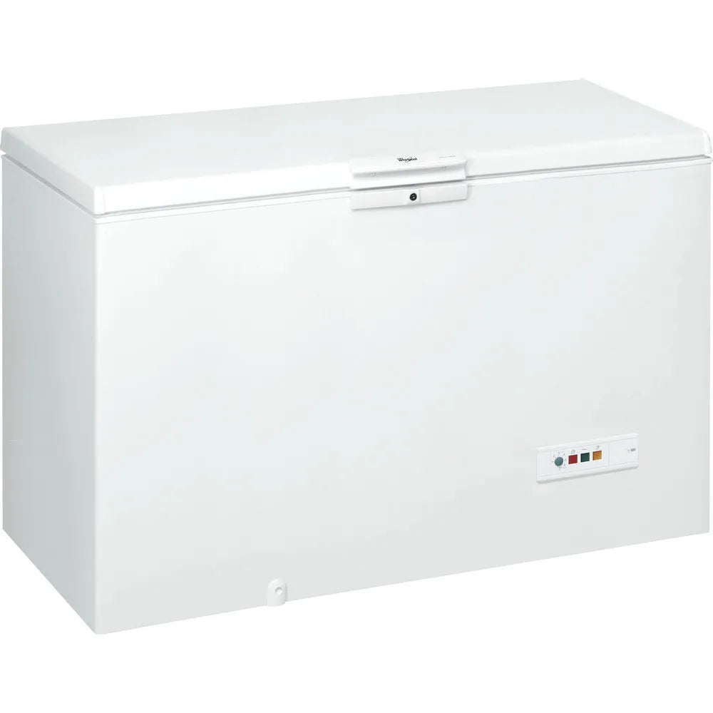 Whirlpool WHM3911 390 L A+ white chest freezer main product image