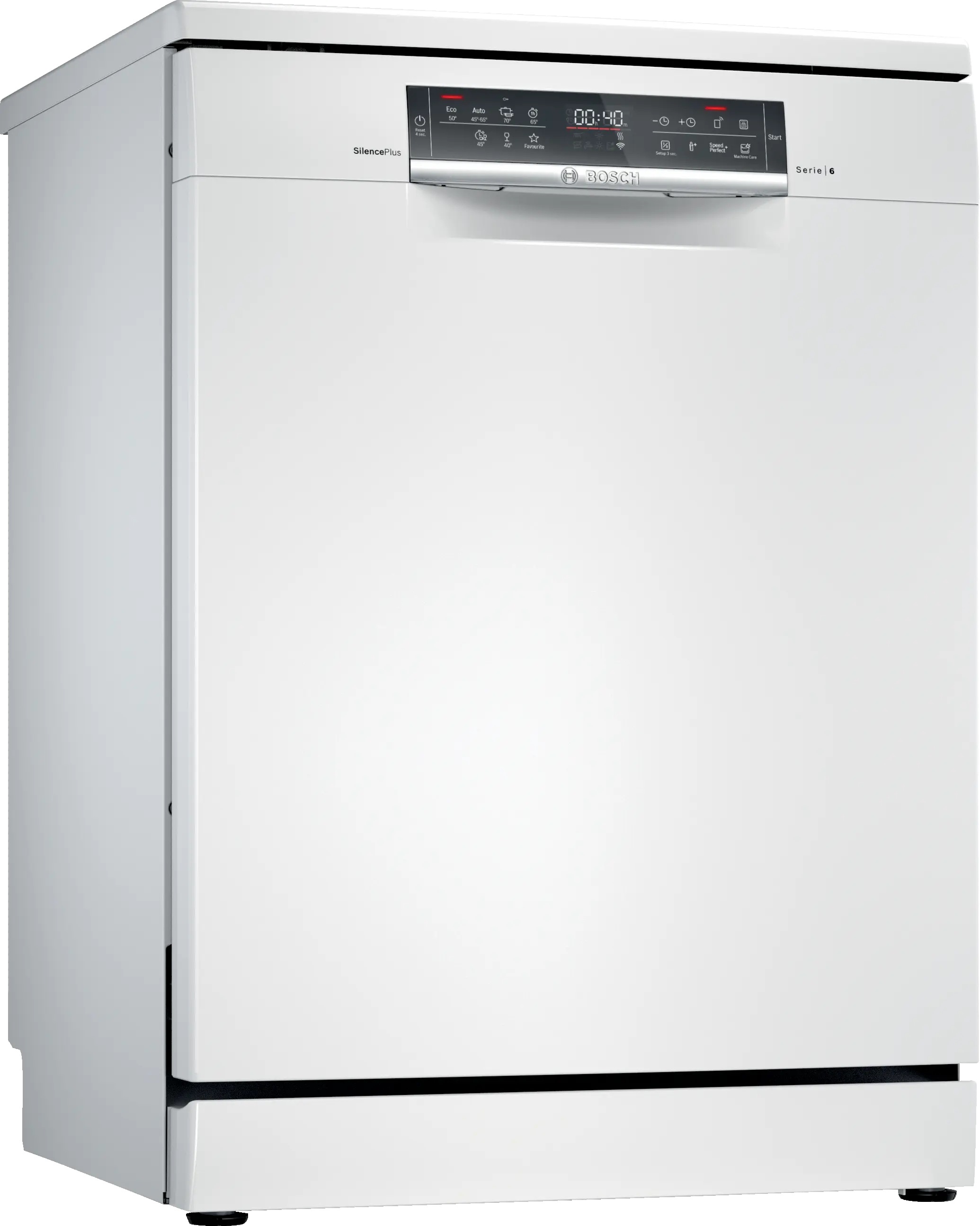 Bosch SMS6HMW27Q Serie 6 Freestanding Dishwasher 60 cm 7 Programs White Home Connect product image 1