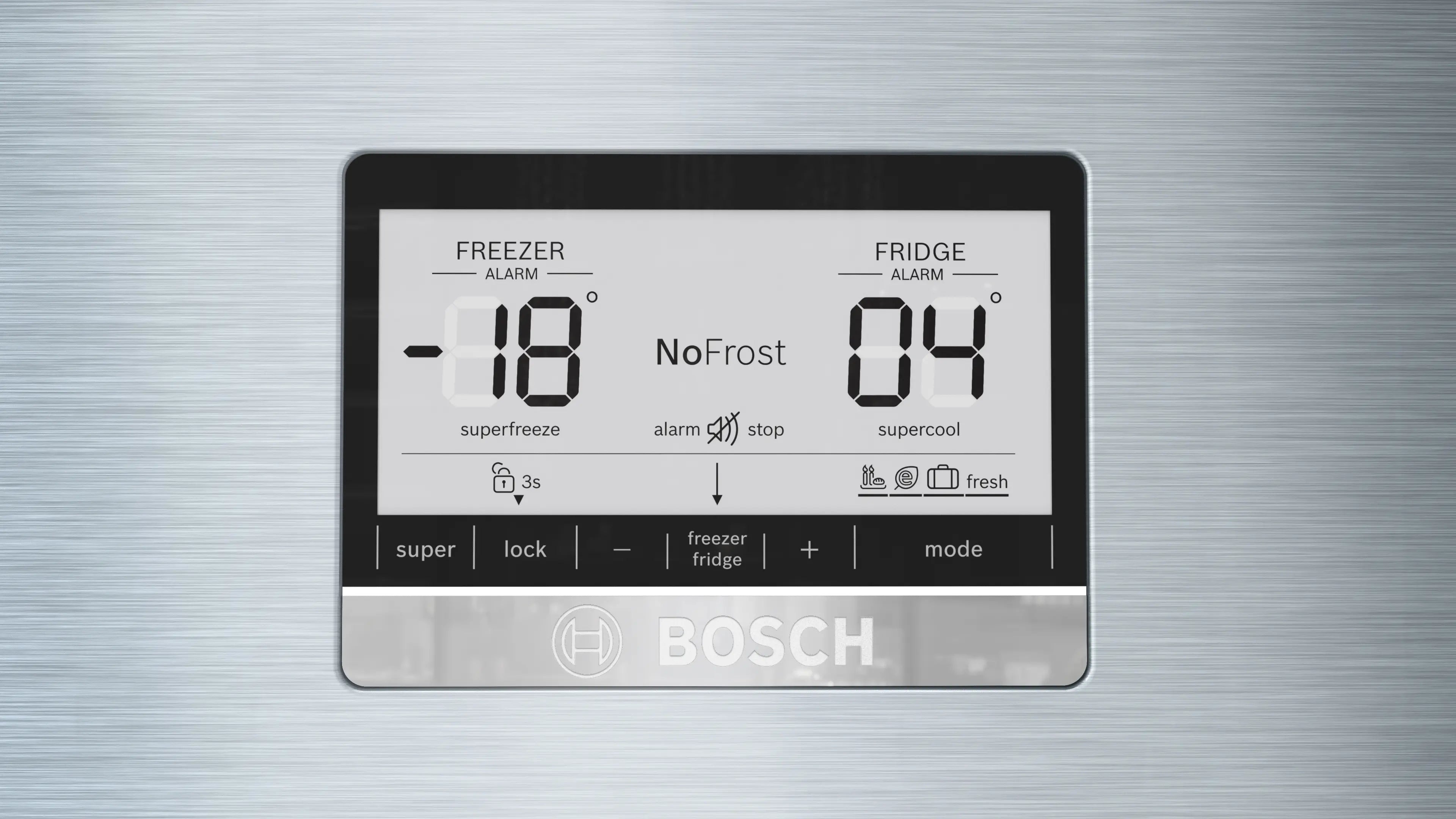 Bosch KDN86AI30U top-freezer fridge-freezer product detail view