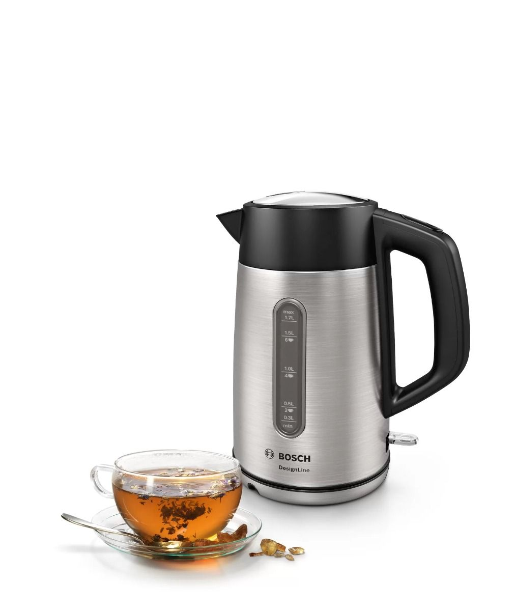 Bosch TWK4P440 DesignLine Water Kettle 1.7L 2400W Stainless Steel product view 3