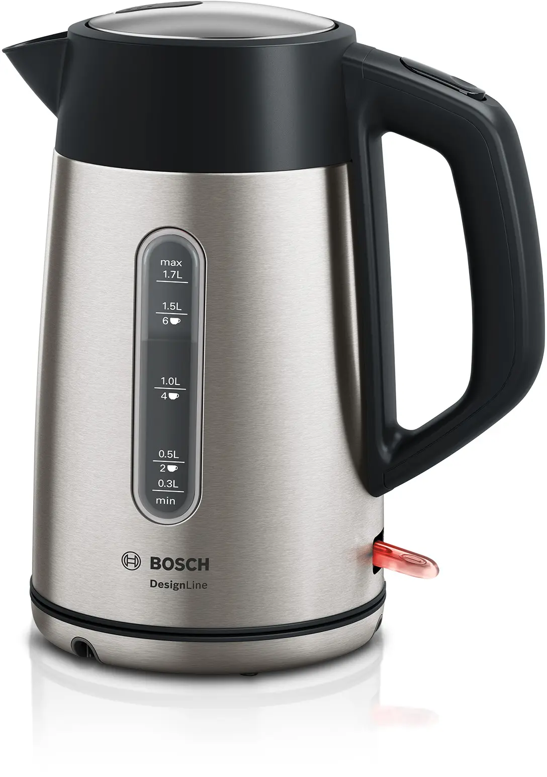 Bosch TWK4P440 DesignLine Water Kettle 1.7L 2400W Stainless Steel product view 2