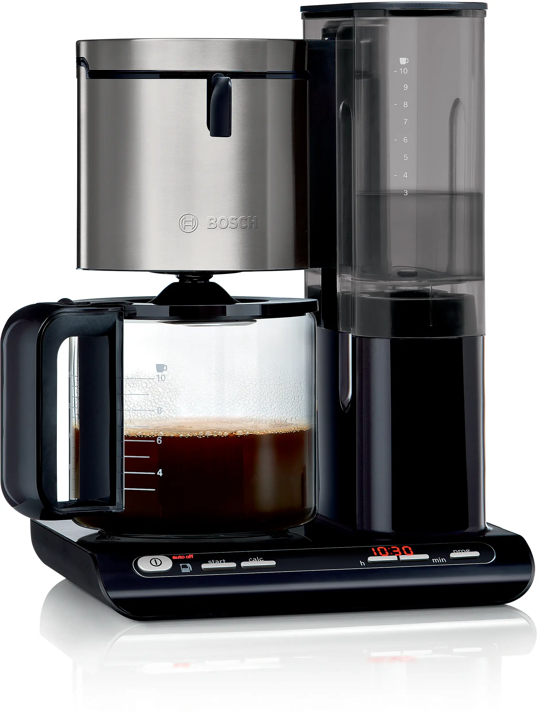 Bosch TKA8633 Styline Filter Coffee Maker 1160W Black product view 2