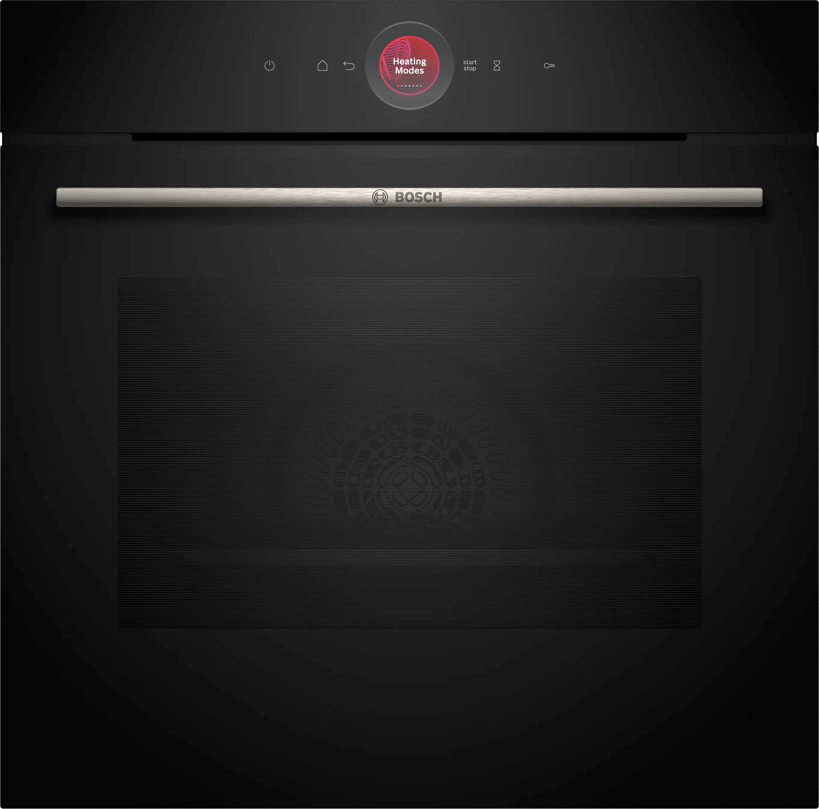 Bosch HBG7341B1 Serie 8 Built-In Electric Oven 60cm 71L Black with Stainless Steel Handle