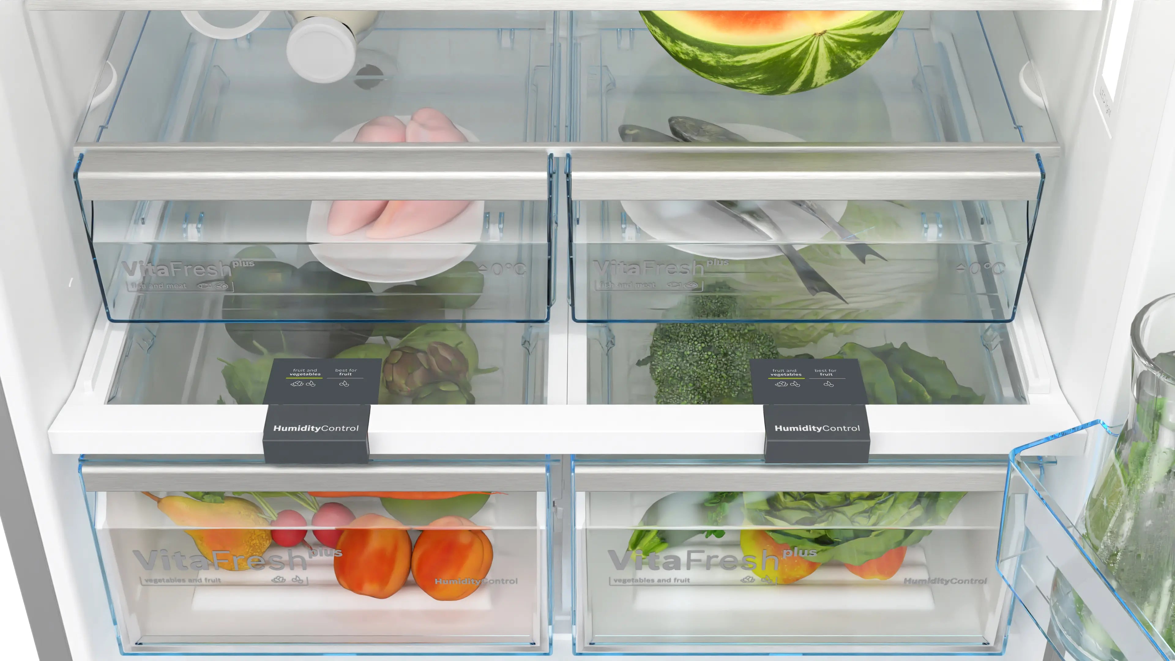 Bosch KGD86AI31U bottom-freezer fridge-freezer product detail view