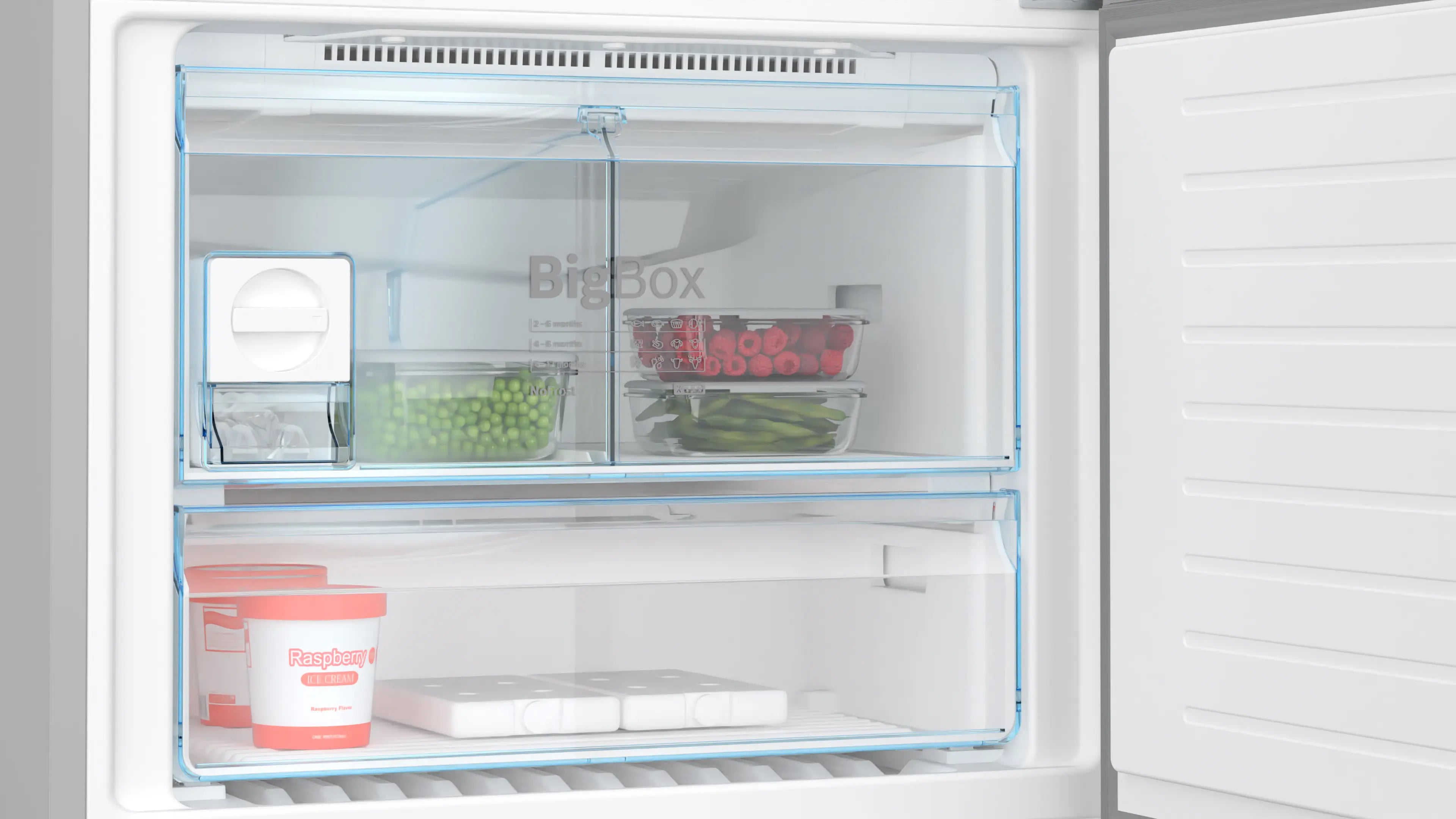 Bosch KGN86AI32U bottom-freezer fridge-freezer product detail view