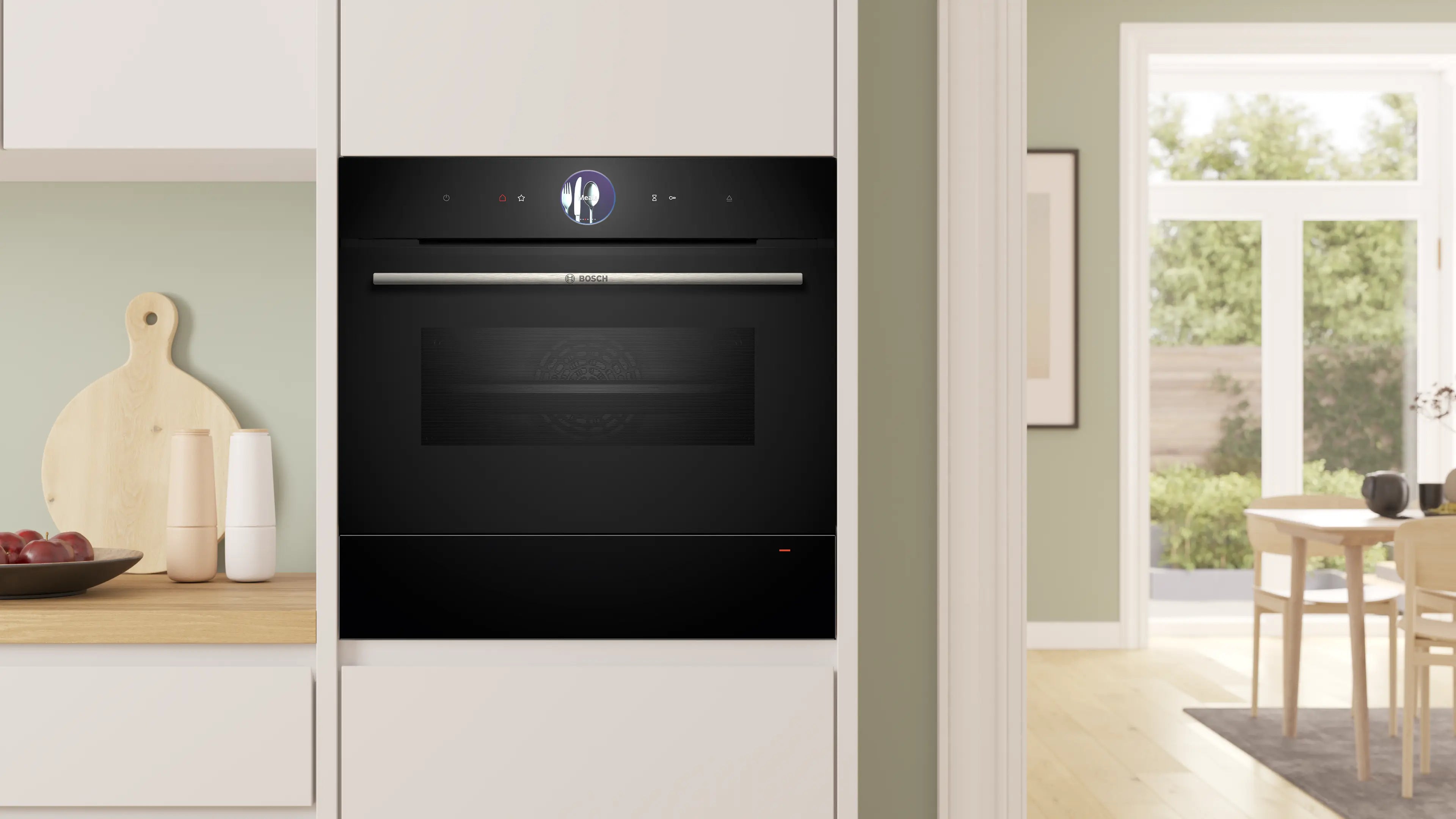 Bosch BIC7101B1 Serie 8 Warming Drawer 14cm Black - Bosch Built-in warming drawer product image 2