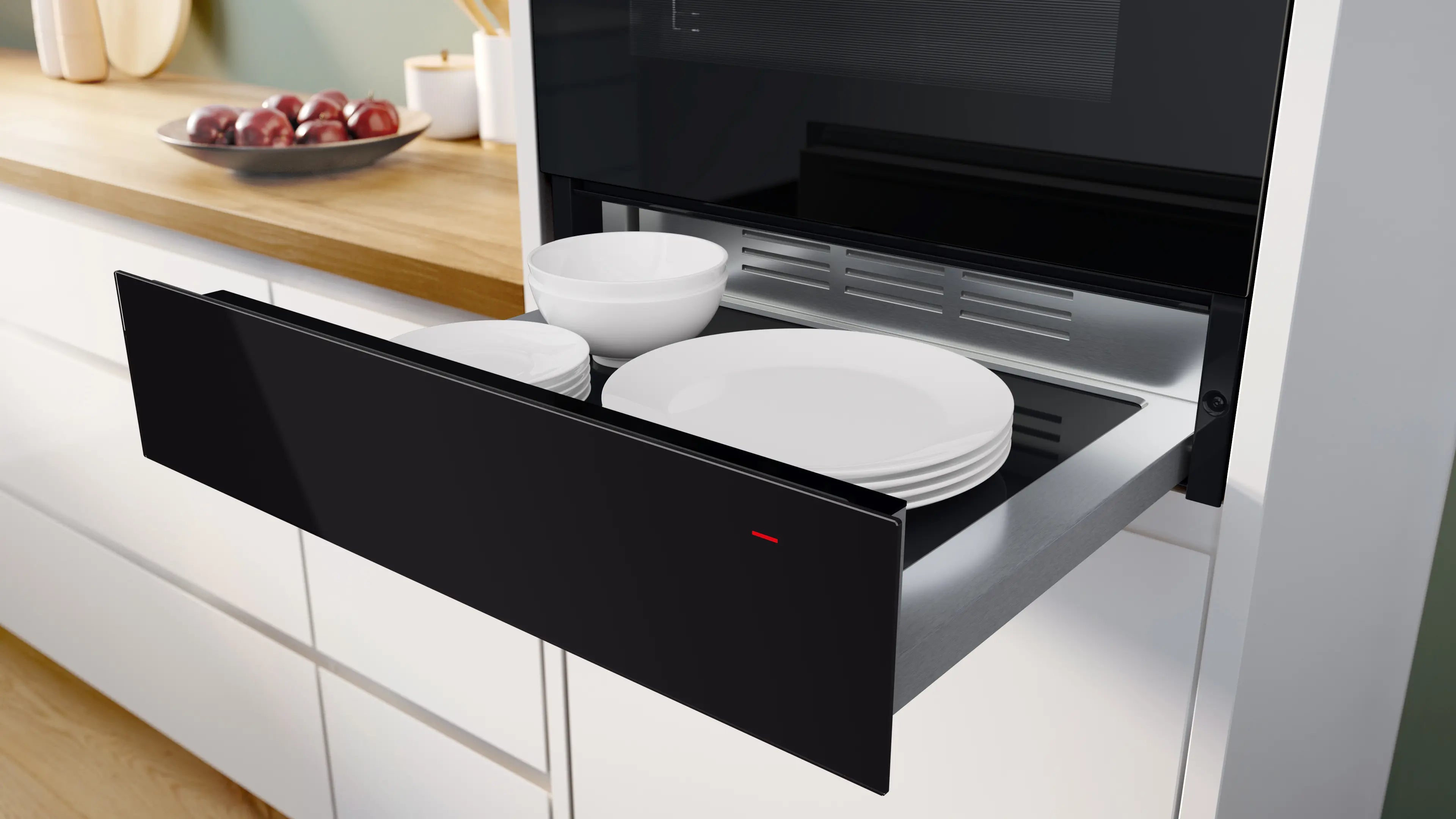 Bosch BIC9101B1 AccentLine Warming Drawer 14cm 22L Black - Bosch Built-in warming drawer product image 4