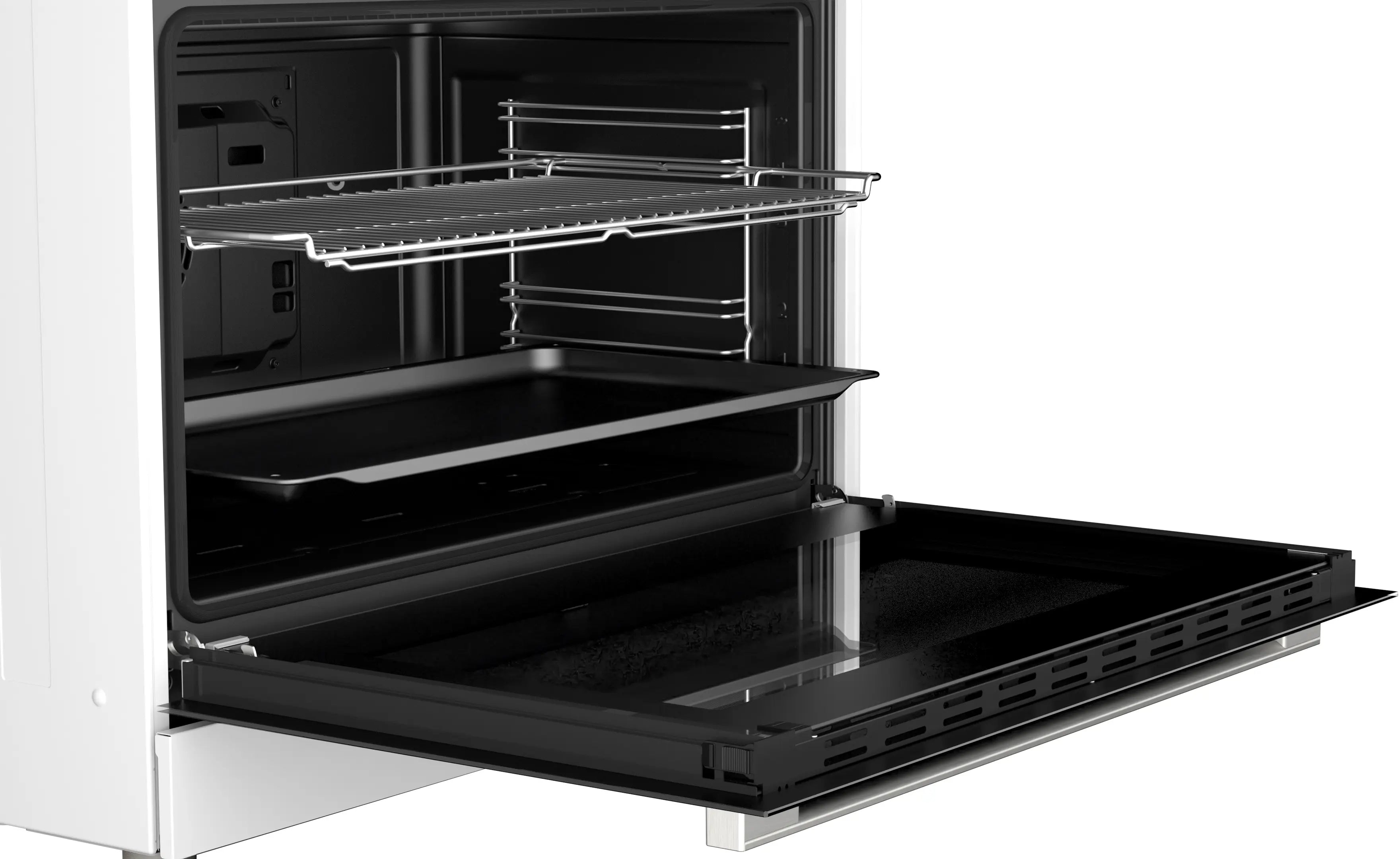 Bosch HGV1F0V20S Serie 2 Freestanding Gas Cooker 90CM 125L White product image 4