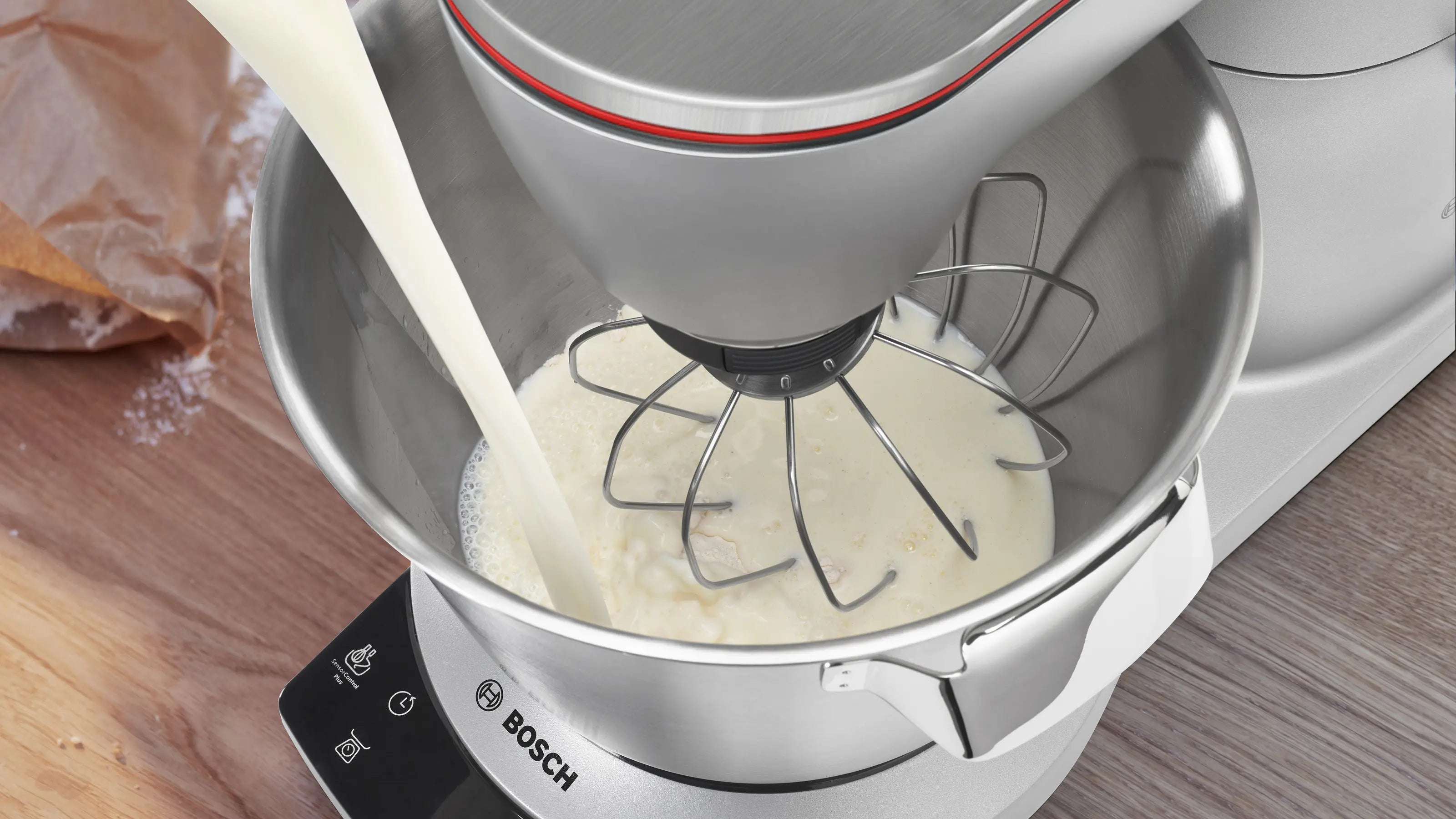 Bosch MUM9YX5S12 Series 8 OptiMUM Kitchen Machine with Scale 1600W Silver Black product view 11