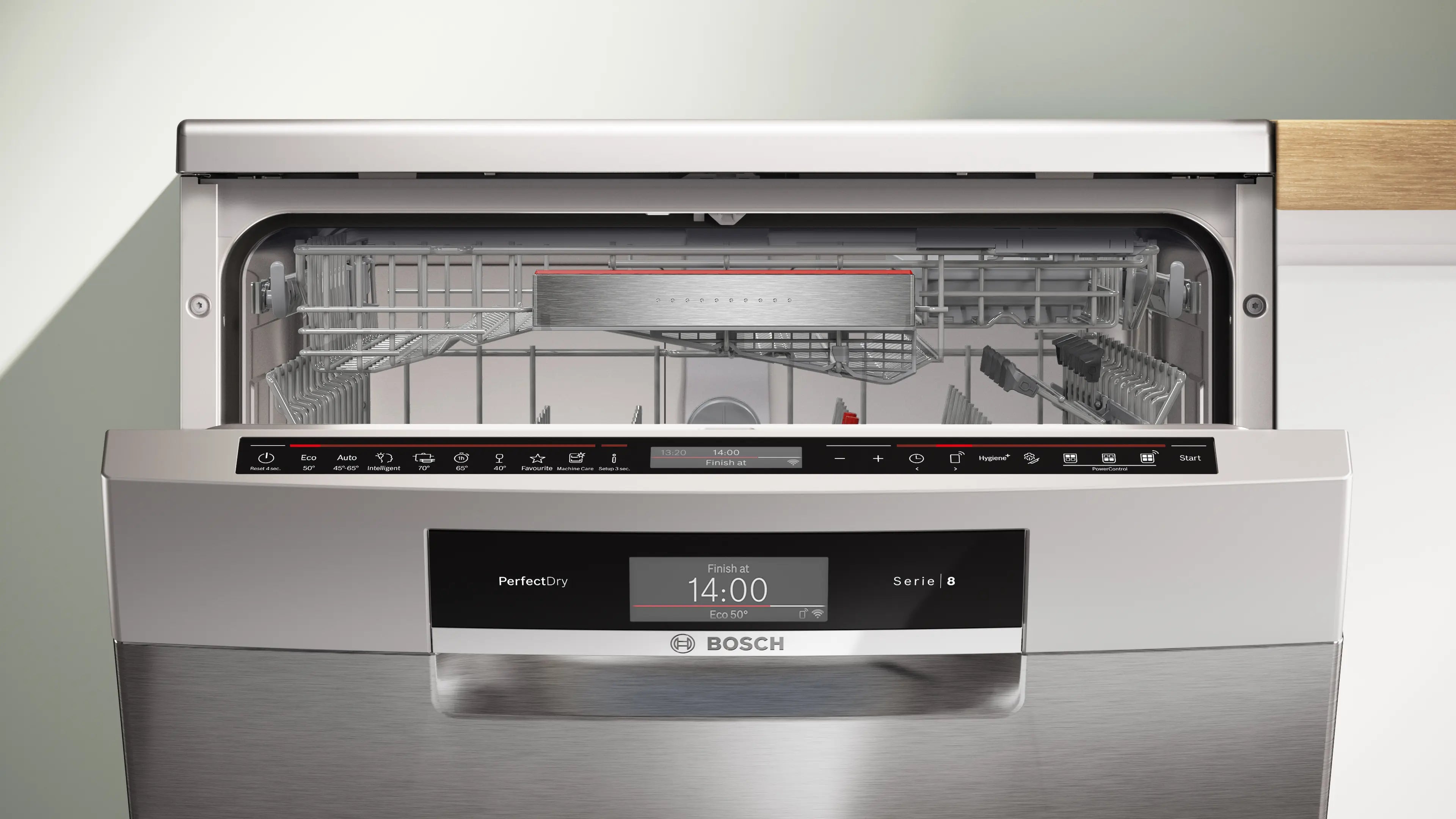 Bosch SMS8ZDI86Q Serie 8 Freestanding Dishwasher 60 cm 8 Programs Brushed Steel Anti-fingerprint Home Connect product image 3