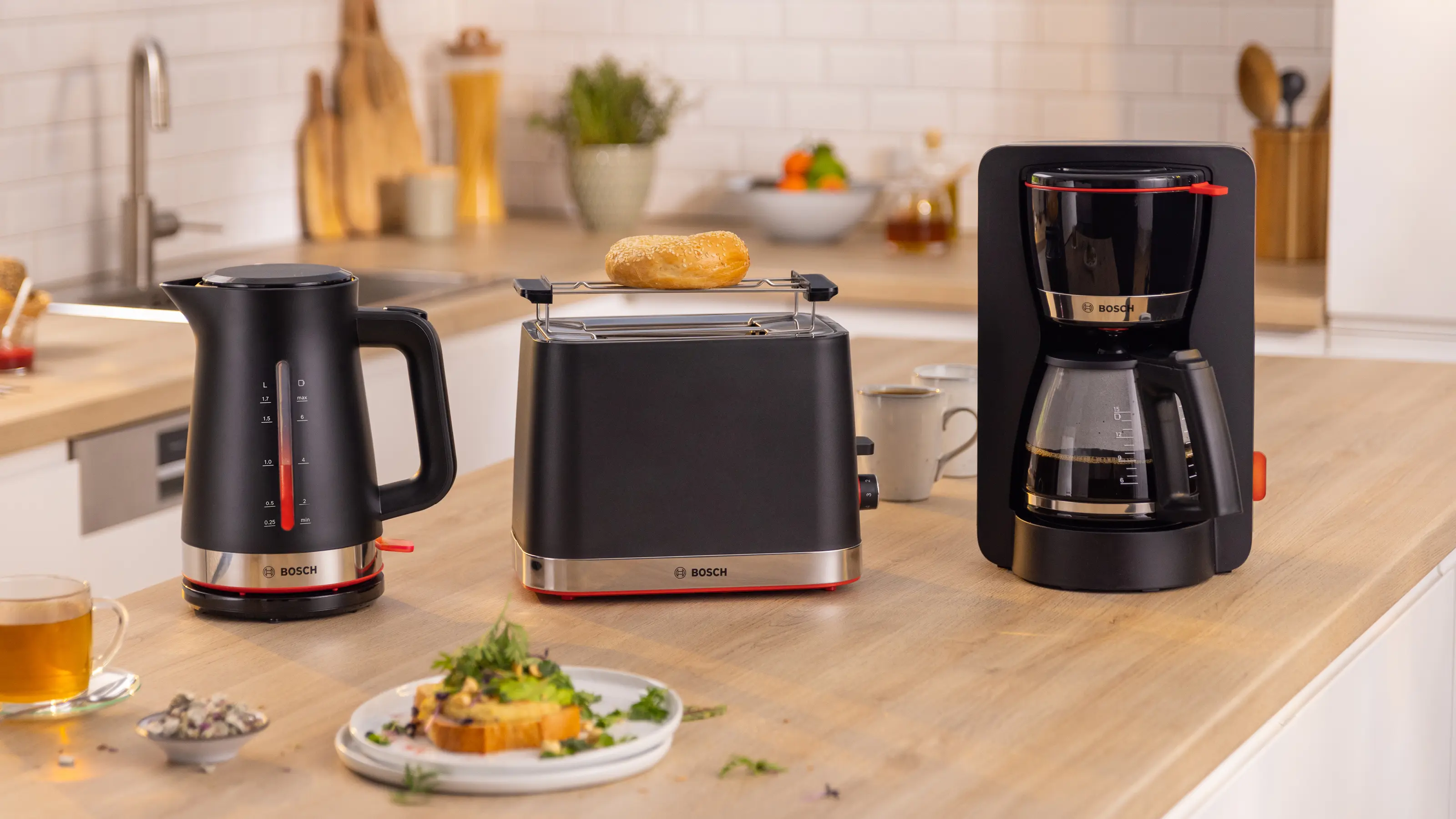 Bosch TKA4M233 MyMoment Filter Coffee Maker 1200W Black product view 4