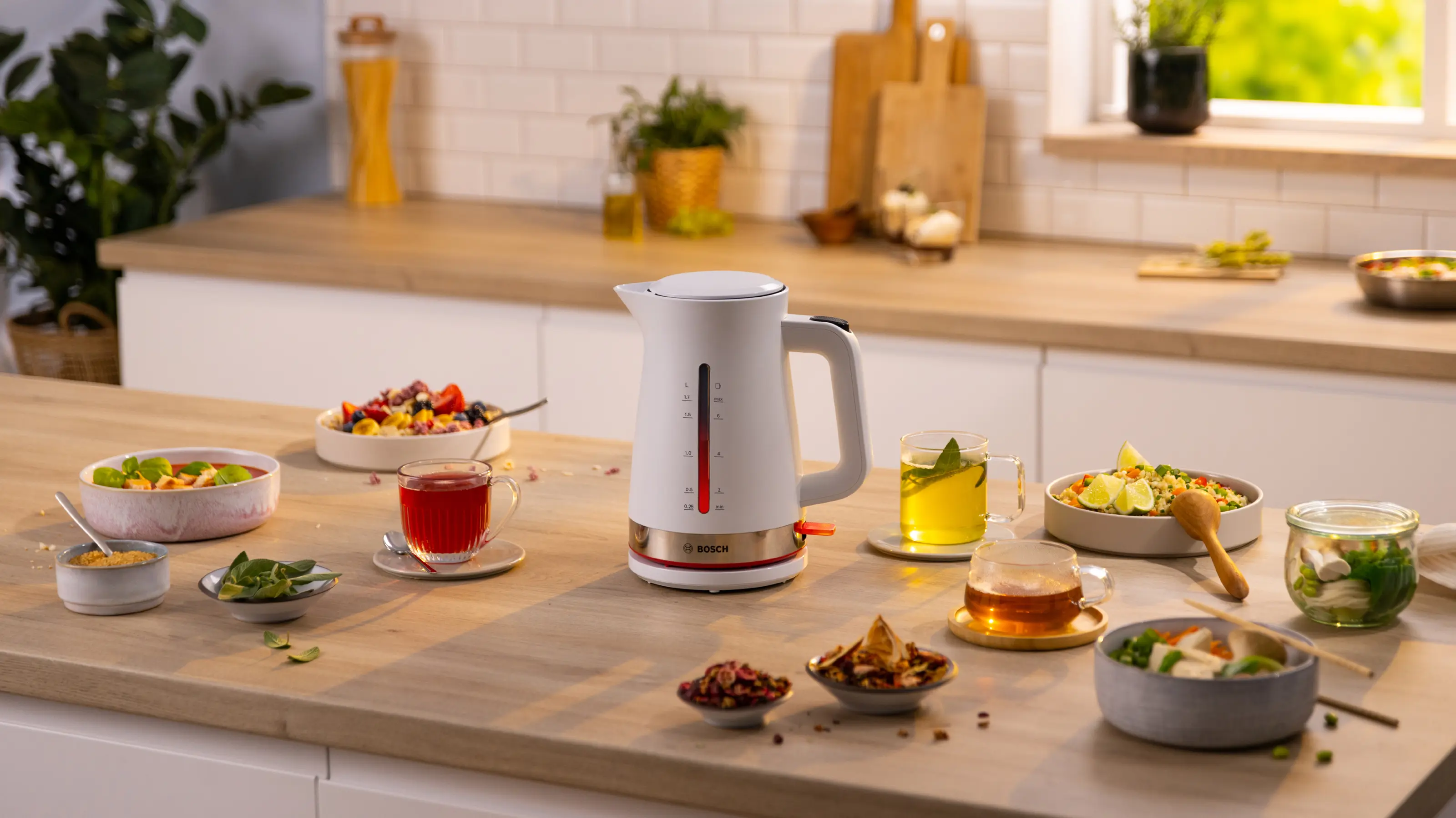 Bosch TWK4M221 MyMoment Water Kettle 1.7L 2400W White product view 10