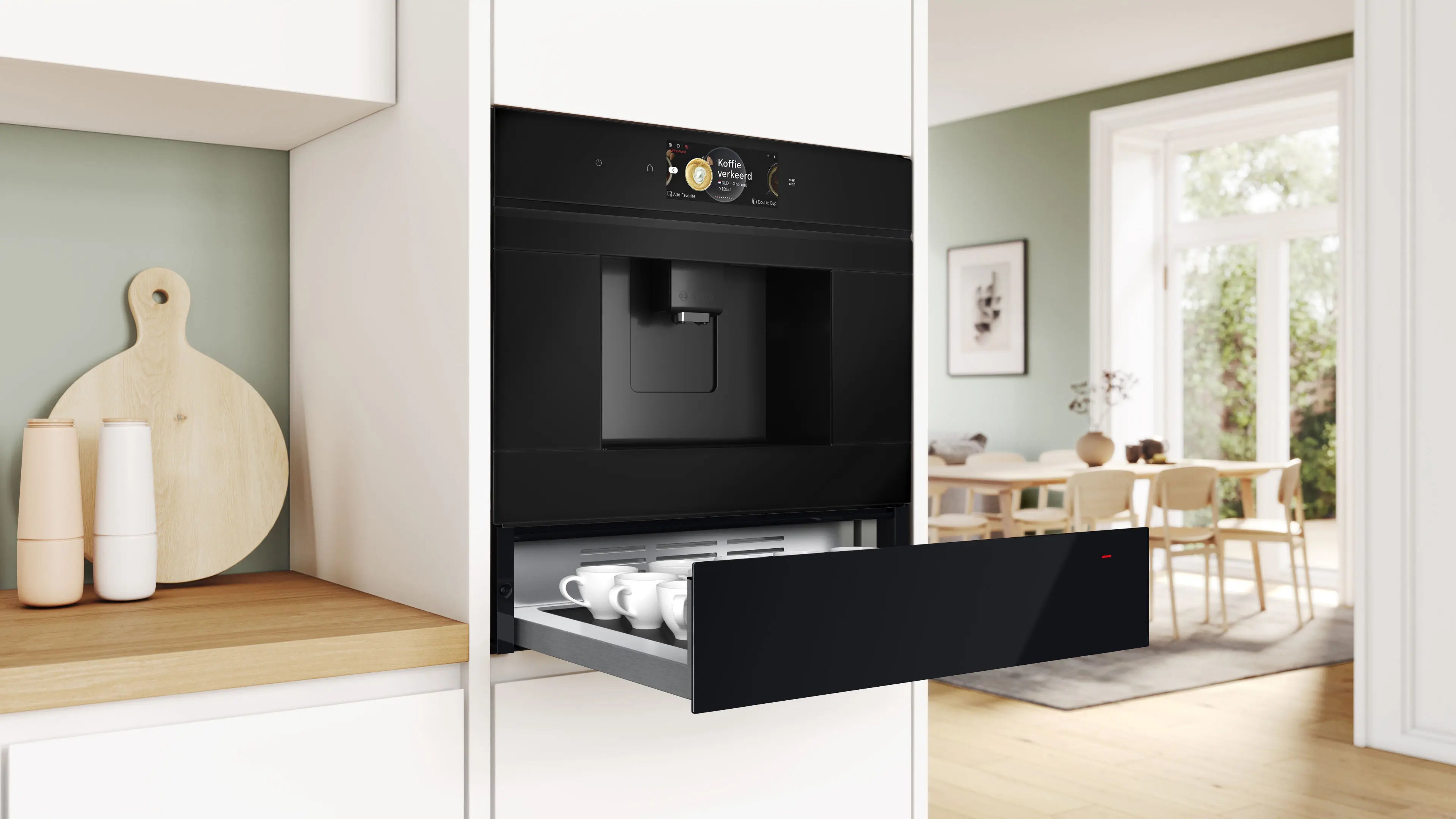Bosch BIC7101B1 Serie 8 Warming Drawer 14cm Black - Bosch Built-in warming drawer product image 4