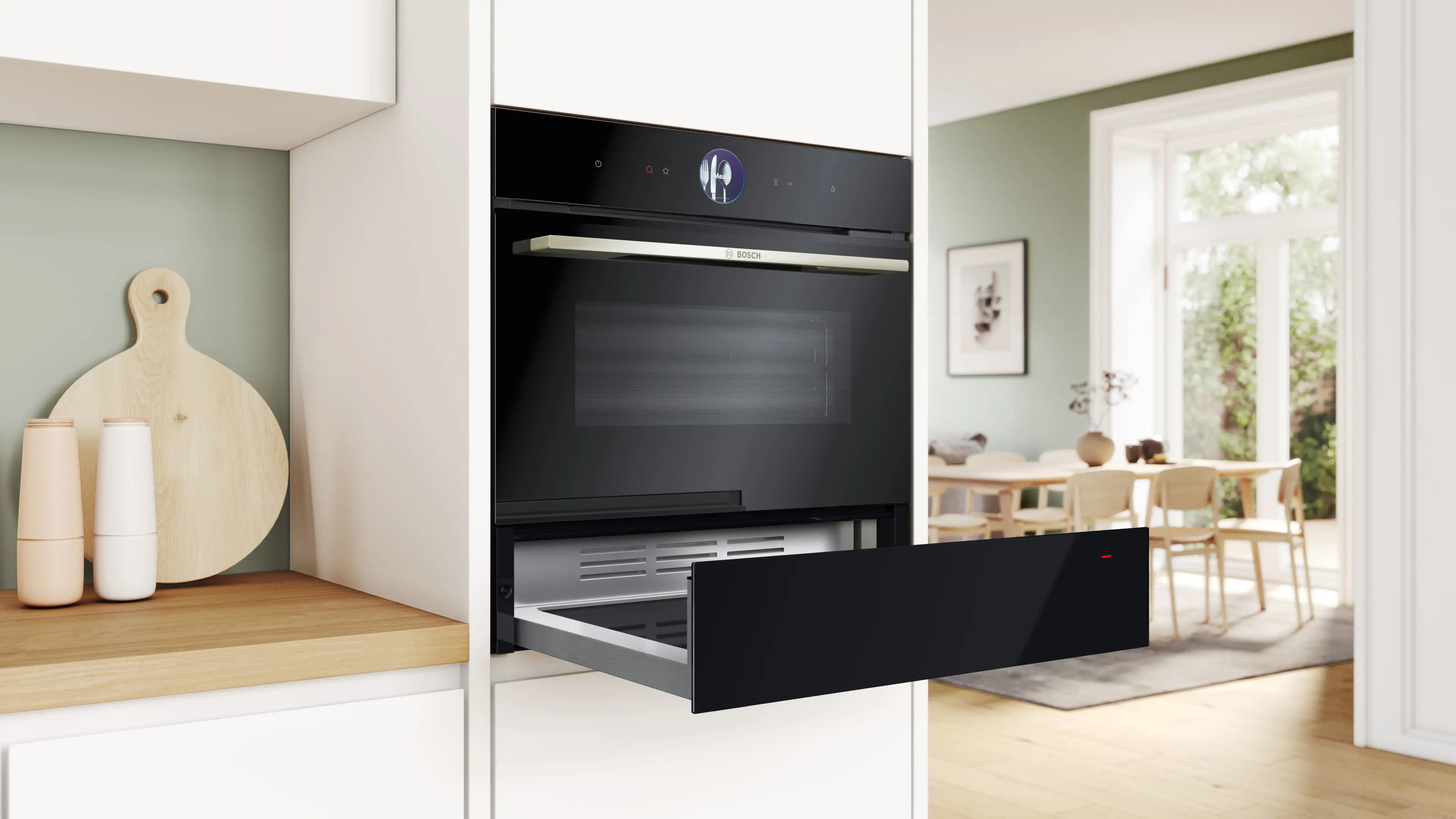 Bosch BIC7101B1 Serie 8 Warming Drawer 14cm Black - Bosch Built-in warming drawer product image 5