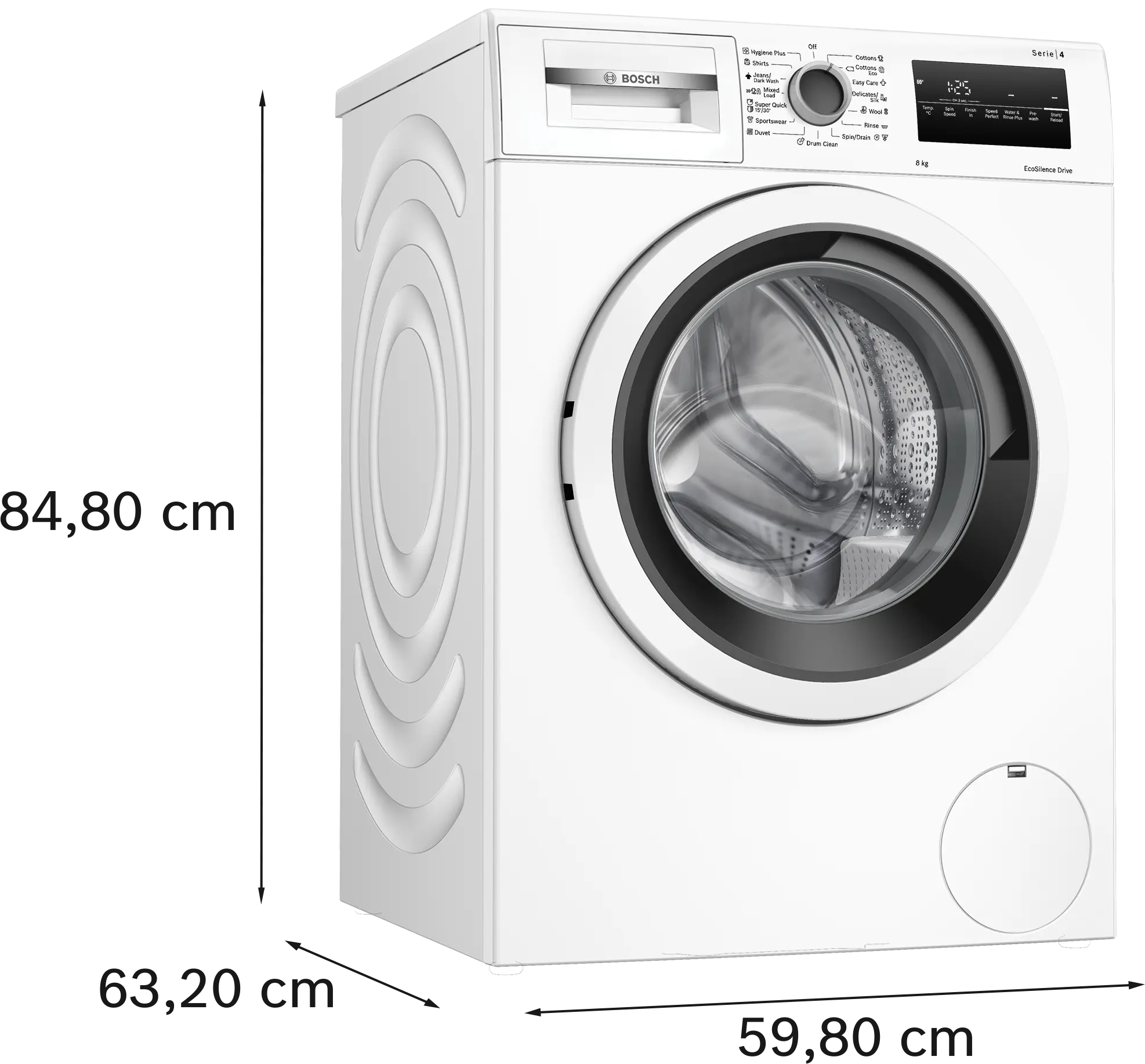 Bosch WAN24200ME front-loading washing machine - product detail image 12