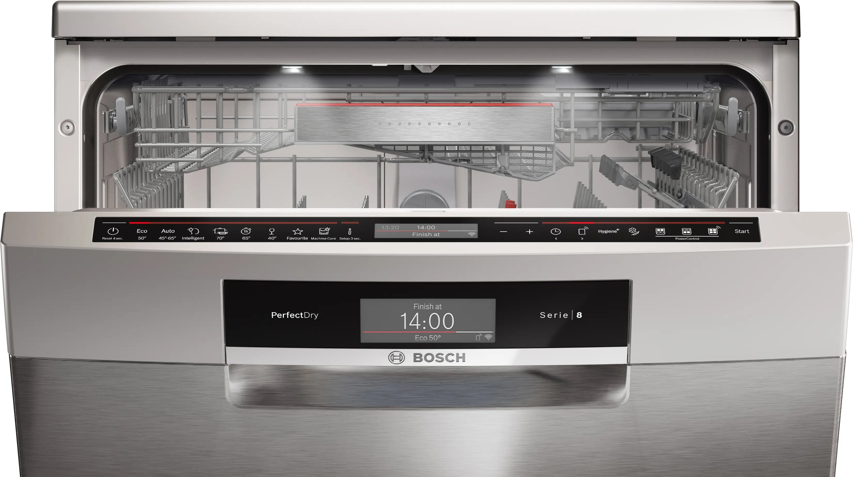 Bosch SMS8ZDI86Q Serie 8 Freestanding Dishwasher 60 cm 8 Programs Brushed Steel Anti-fingerprint Home Connect product image 4