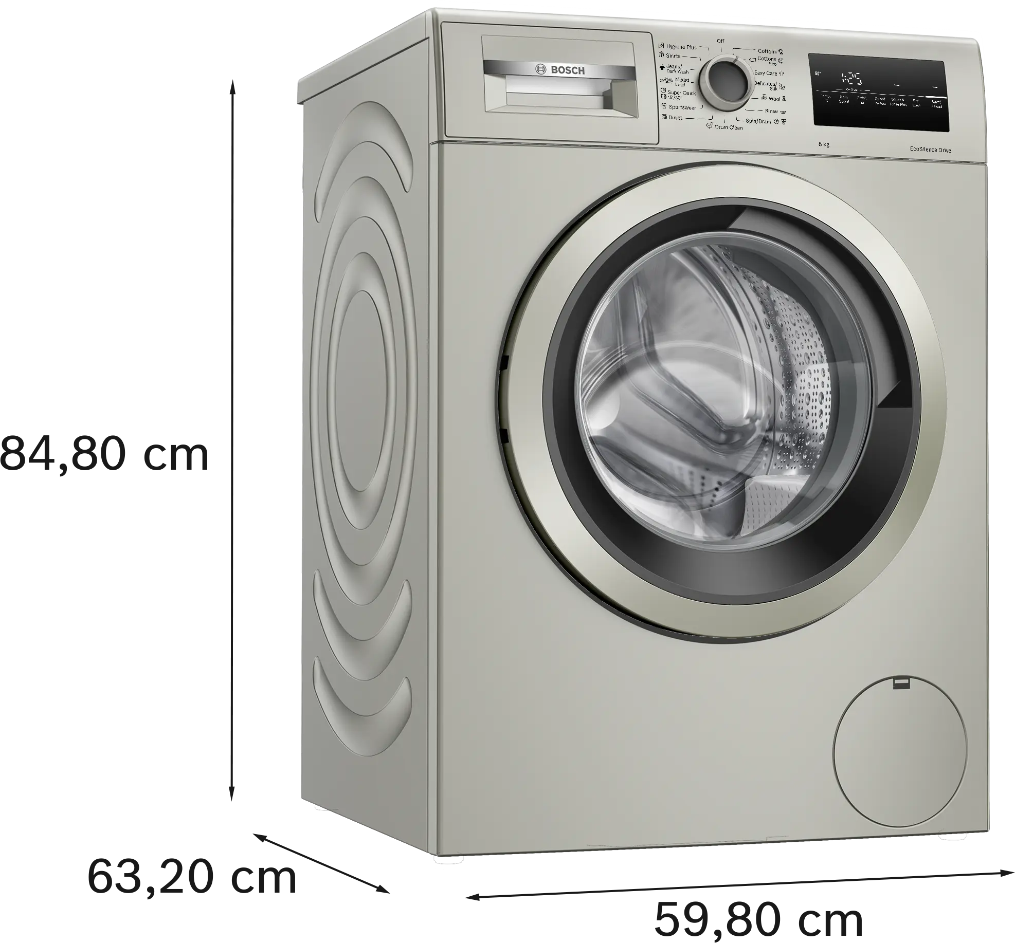 Bosch WAN2420XME front-loading washing machine - product detail image 12