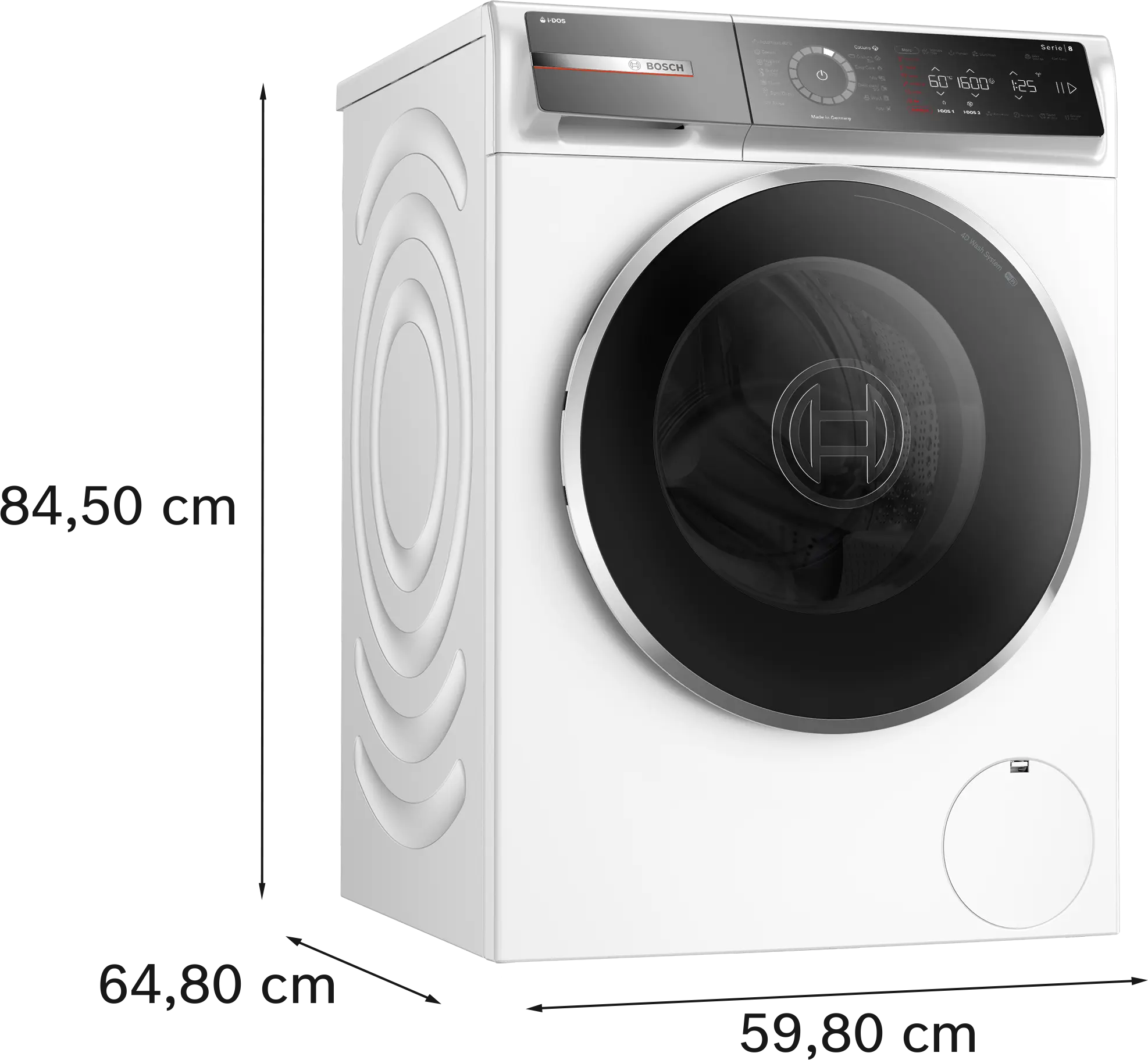 Bosch WGB256A0ME front-loading washing machine - product detail image 12
