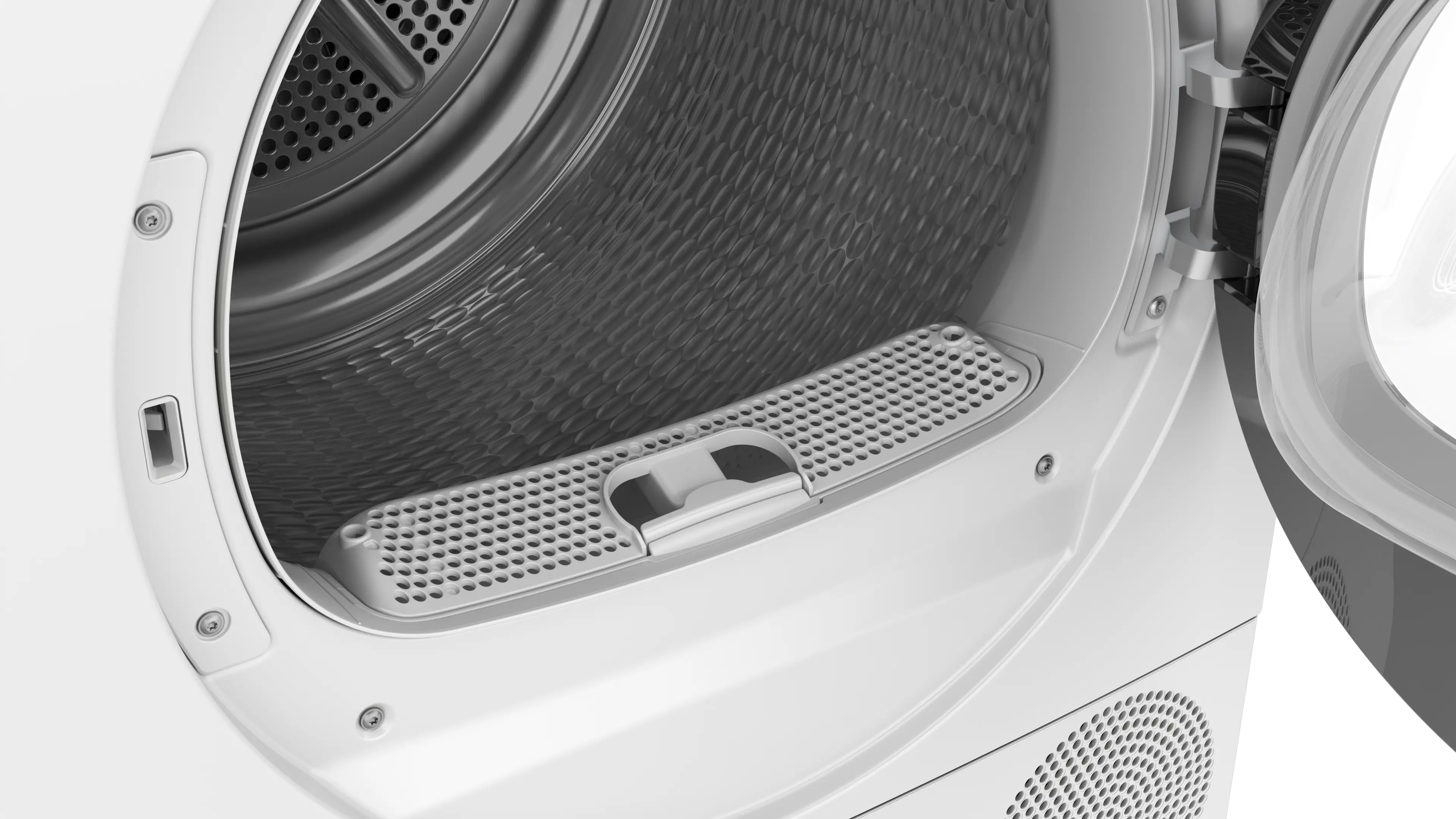 Bosch WQG1420AME lint filter installed