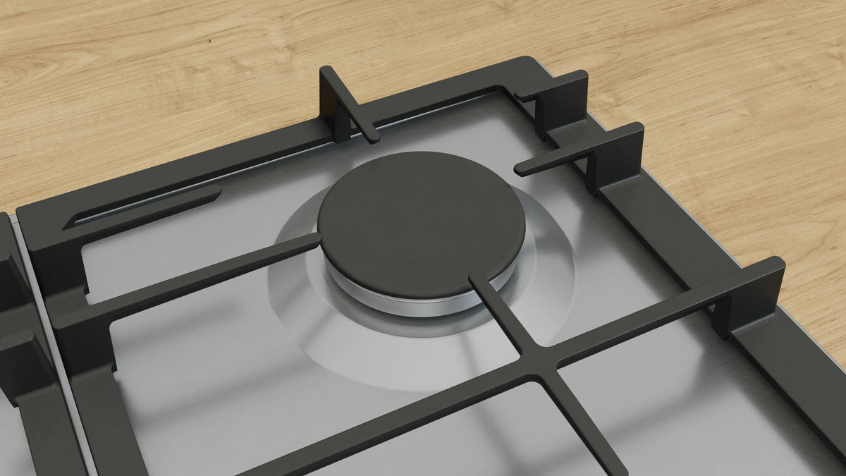 Bosch PCR9A5I90M built-in gas hob with central dual-wok burner