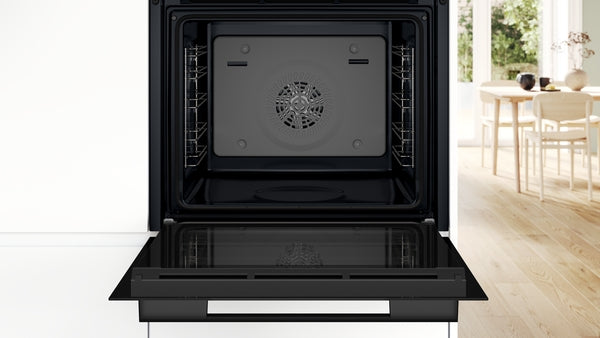 Bosch HJA737BA0 Serie 4 Built-In Electric Oven 60cm 76L Black - Bosch Built-in electric oven product image 4