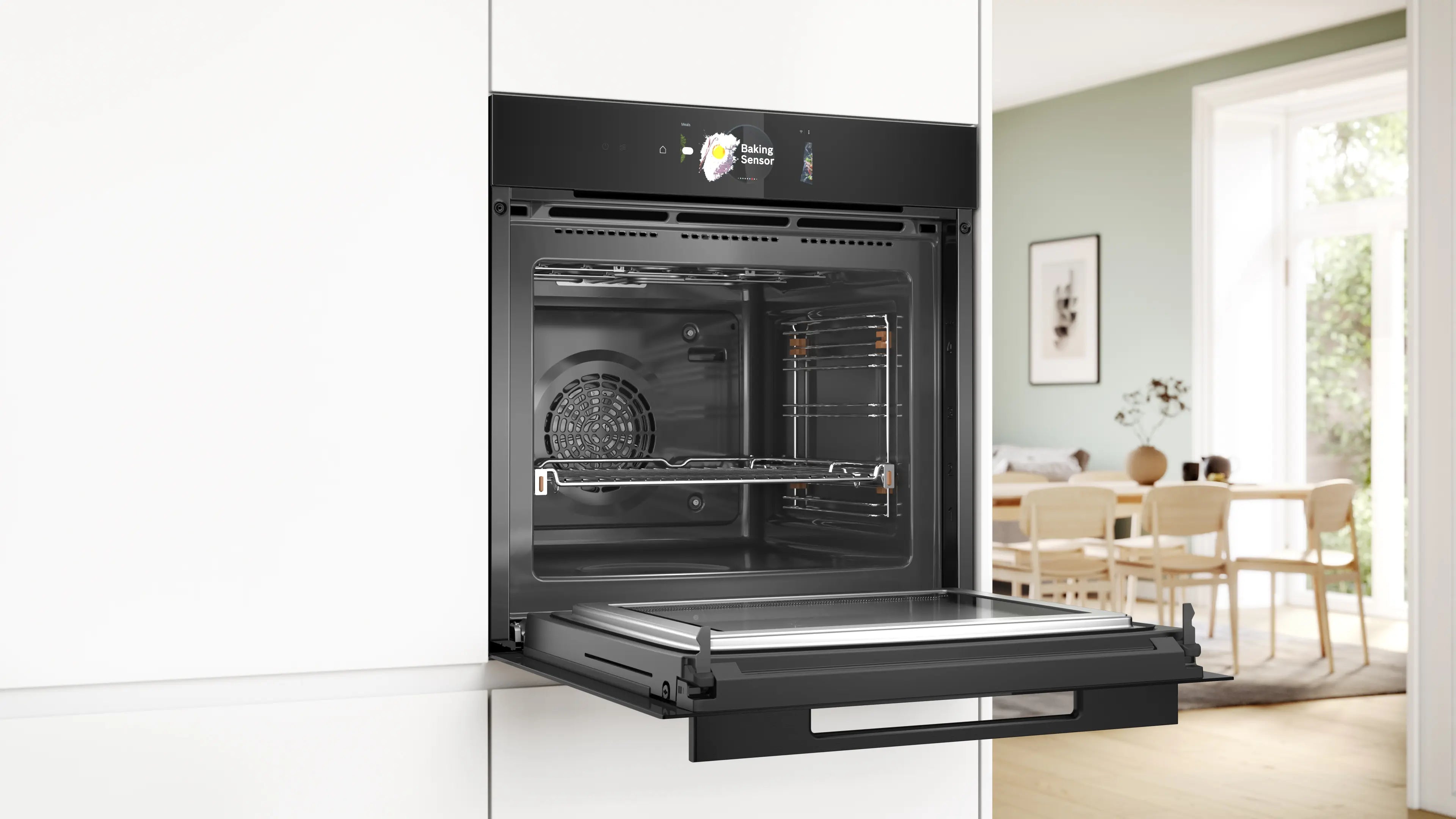 Bosch HMG978NB1 AccentLine Built-In Combi Oven with Microwave 60cm 67L Black - Bosch Built-in microwave / combi oven product image 4