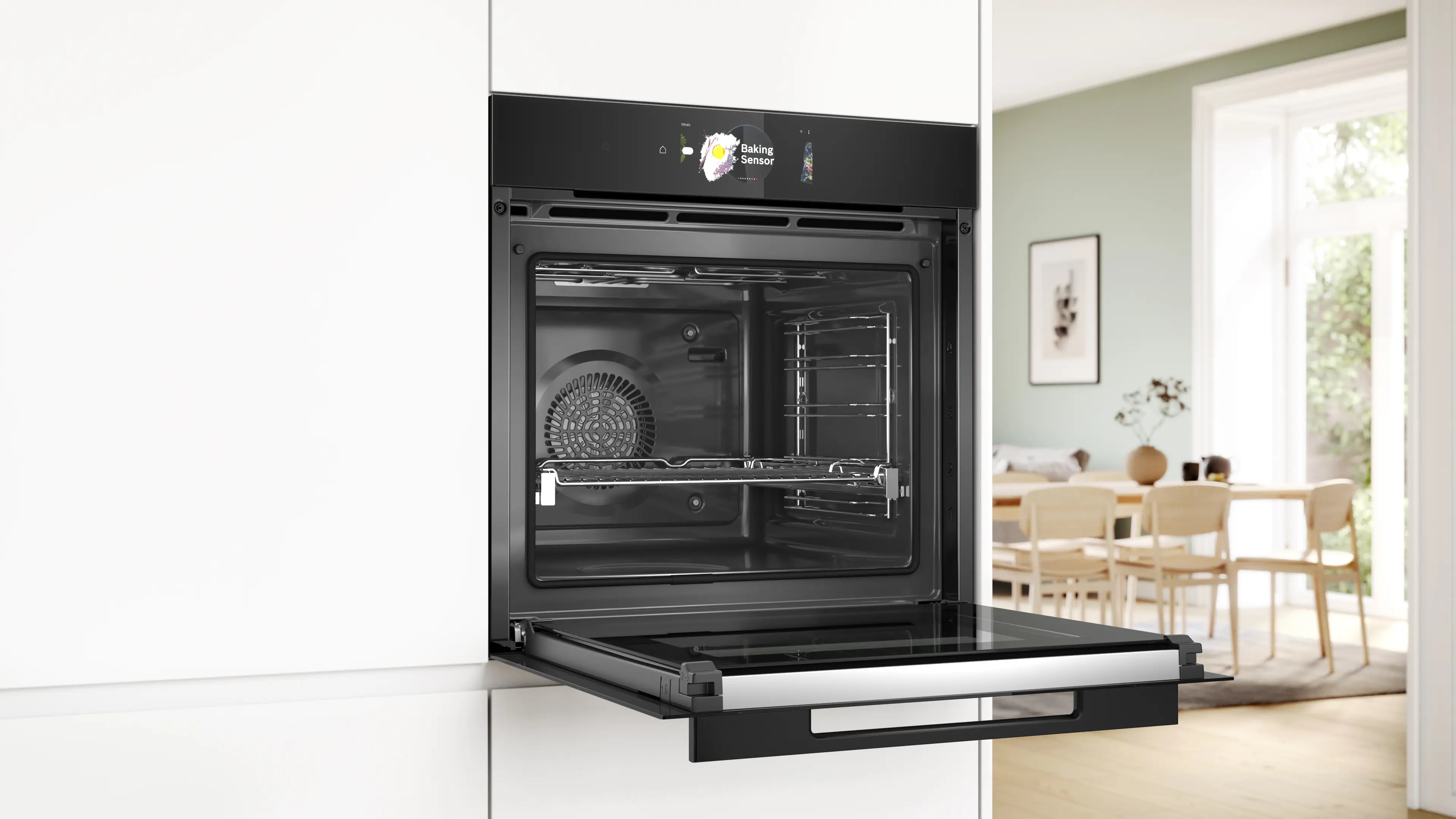 Bosch HBG978NB1 AccentLine Built-In Electric Oven 60cm 71L TFT Screen Black - Bosch Built-in electric oven product image 4