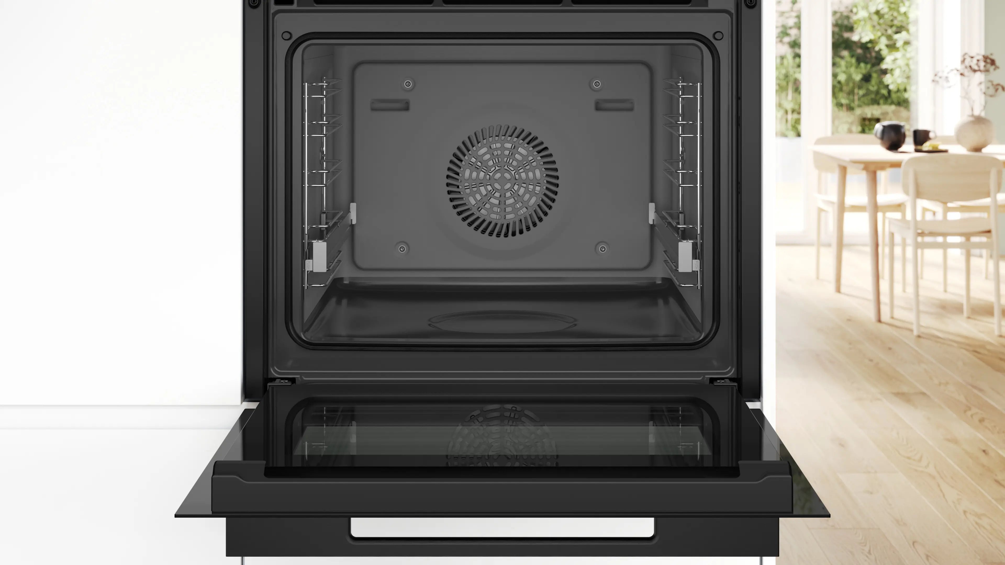 Bosch HSG958DB1S Serie 8 Built-In Combi Steam Oven 60cm 71L Black - Bosch Built-in steam oven product image 7