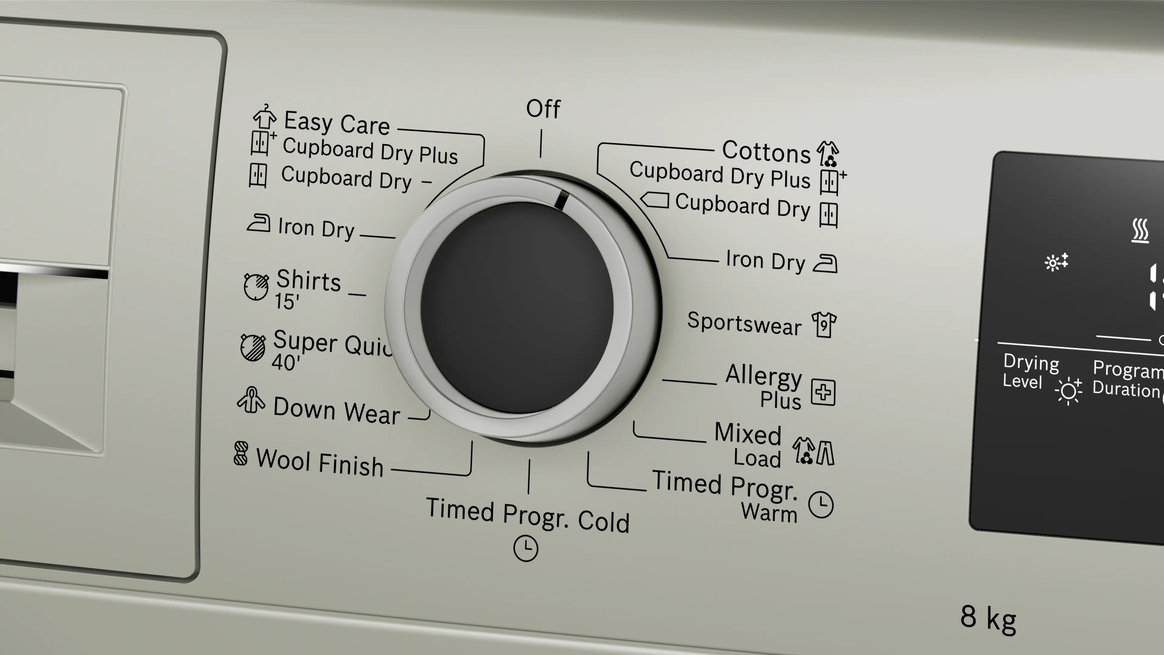 Bosch WTN86212ME Serie 4 Condenser Tumble Dryer 8KG B Silver with AutoDry