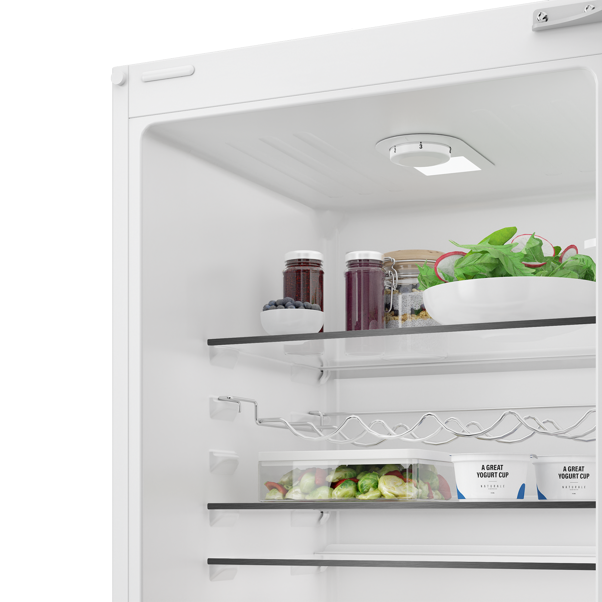 Whirlpool WBIS 541281 ME Integrated Fridge Freezer 271L Inverter Compressor - Detail View