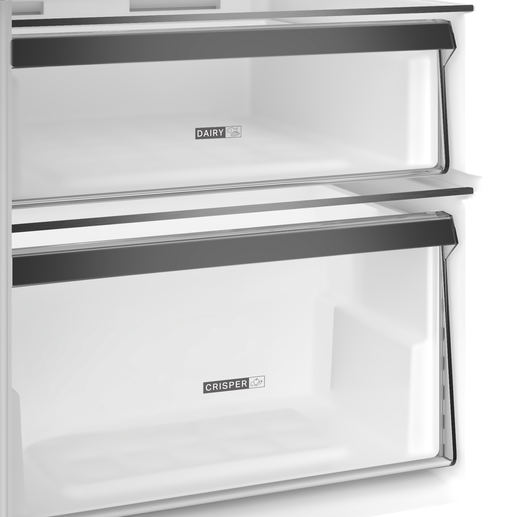 Whirlpool WBSS 503312 LE Integrated Refrigerator 60cm 315L Fully Integrated - Interior View