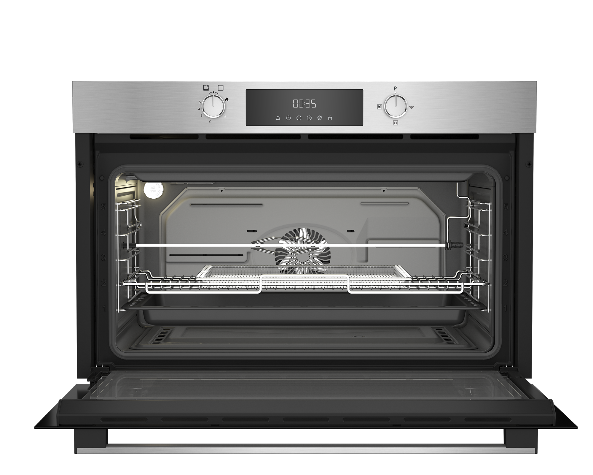 Whirlpool WOE9 R3TF49 XME built-in electric oven product image 4