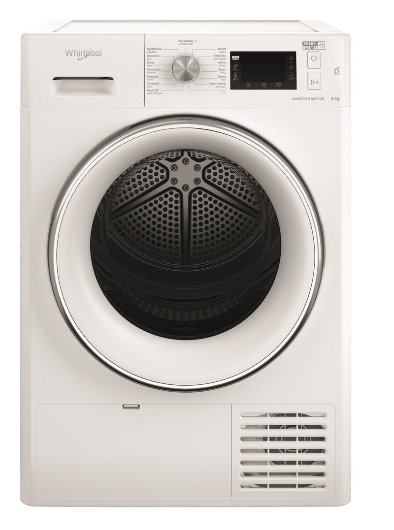 Condenser Dryer With Heat Pump 9kg A+++ White FreshCare