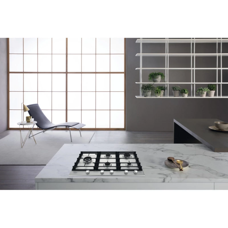 Whirlpool GMWL 928/IXL gas hob control panel or feature detail