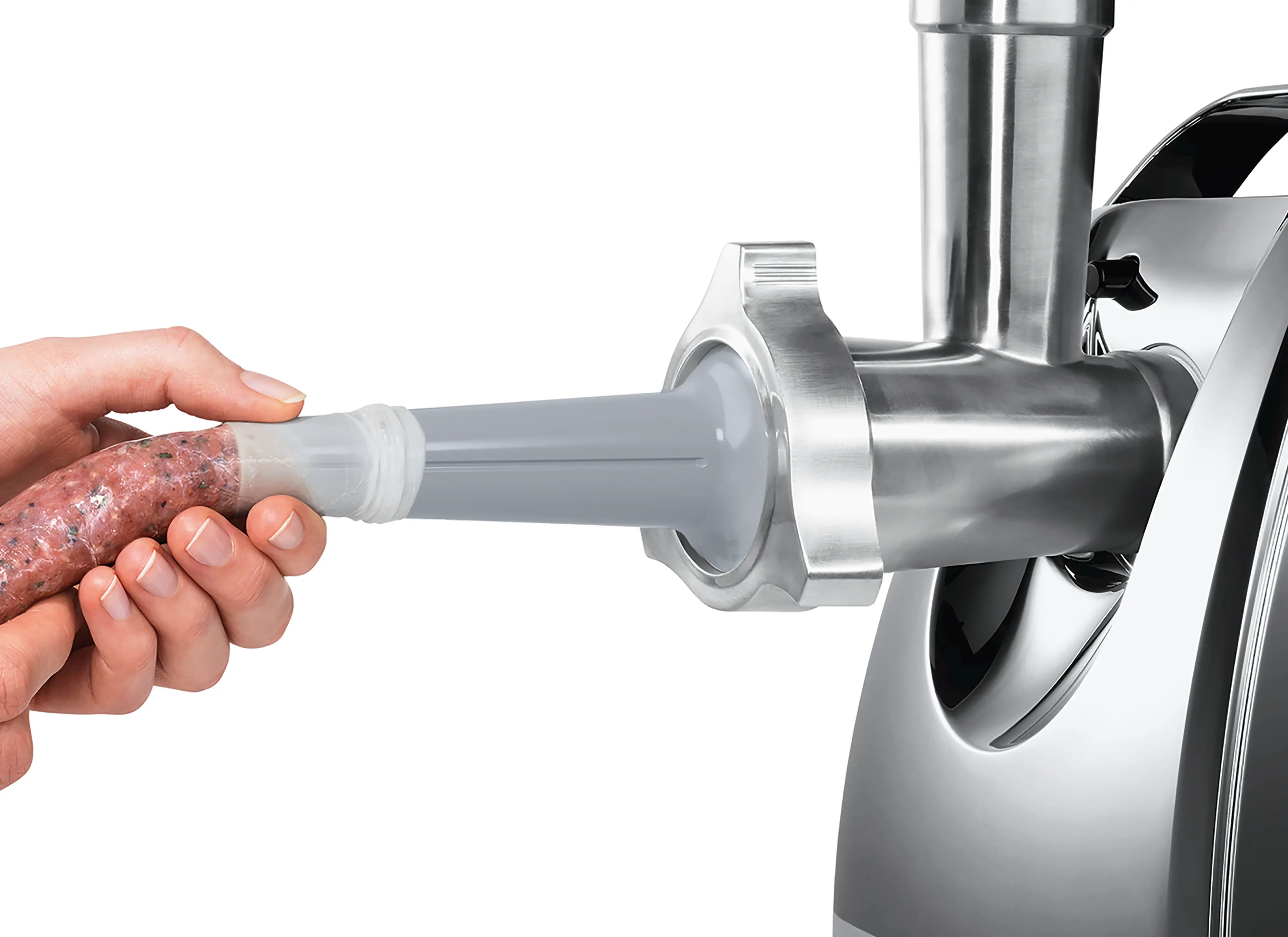 Bosch MFW68640 sausage attachment filling homemade sausage