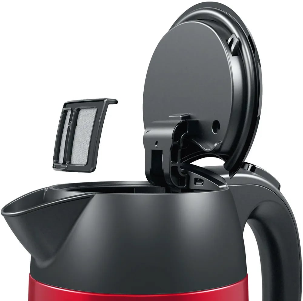 Bosch TWK3P424 DesignLine Water Kettle 1.7L 2400W Deep Red product view 6