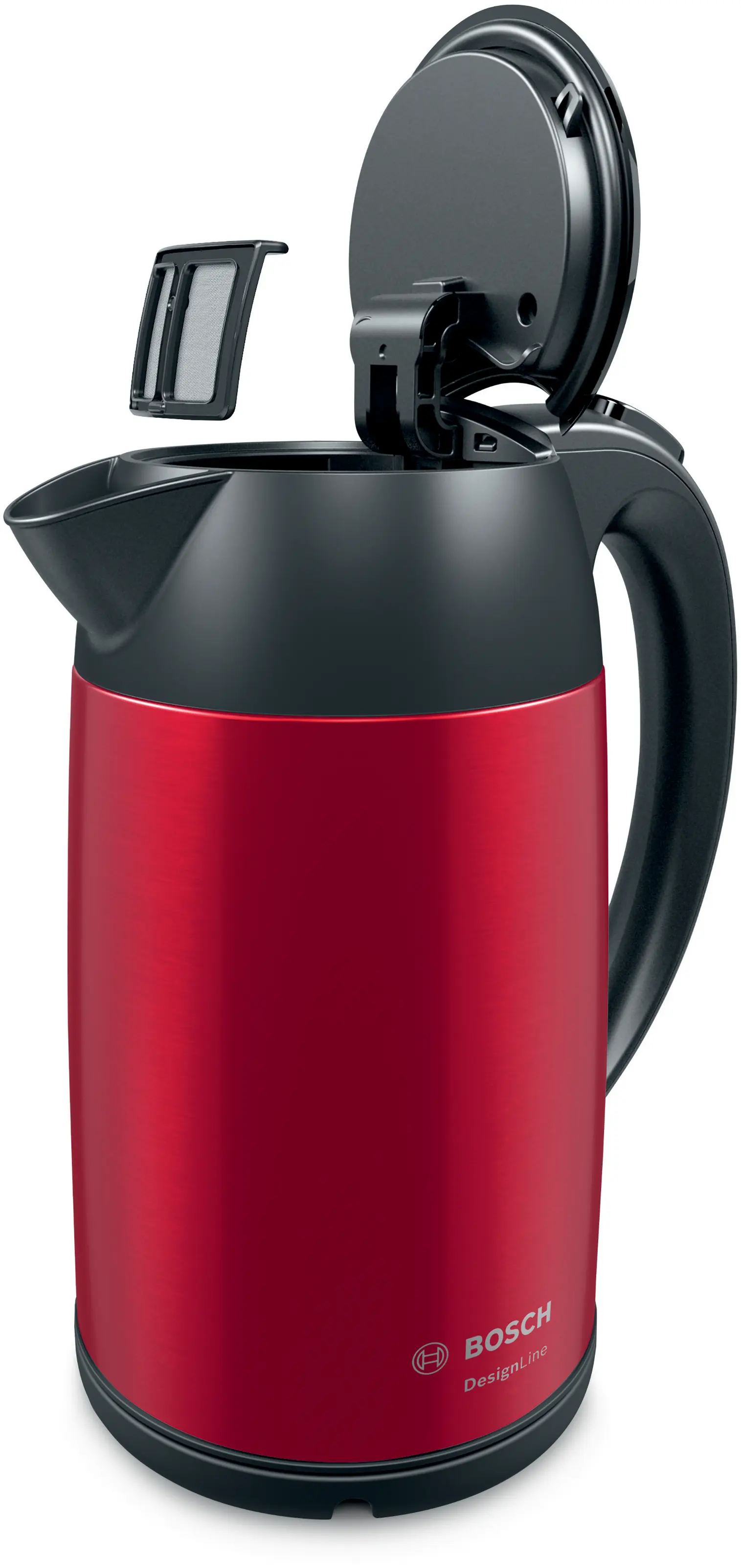 Bosch TWK3P424 DesignLine Water Kettle 1.7L 2400W Deep Red product view 9