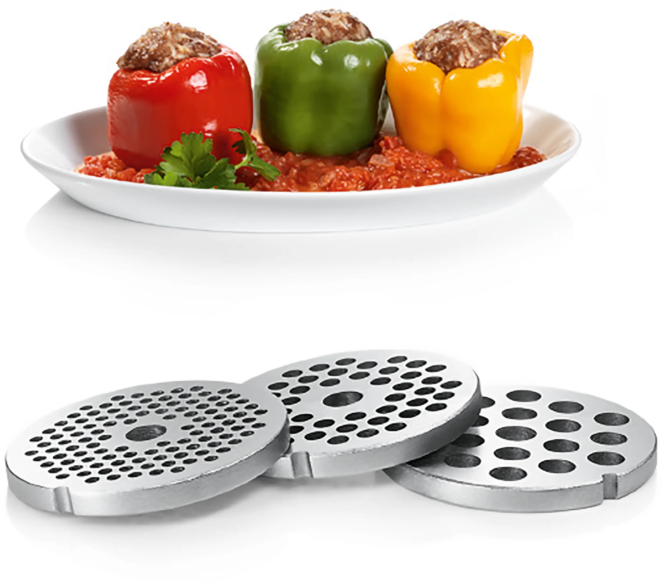 Bosch MFW68640 freshly minced meat prepared with the grinding attachment