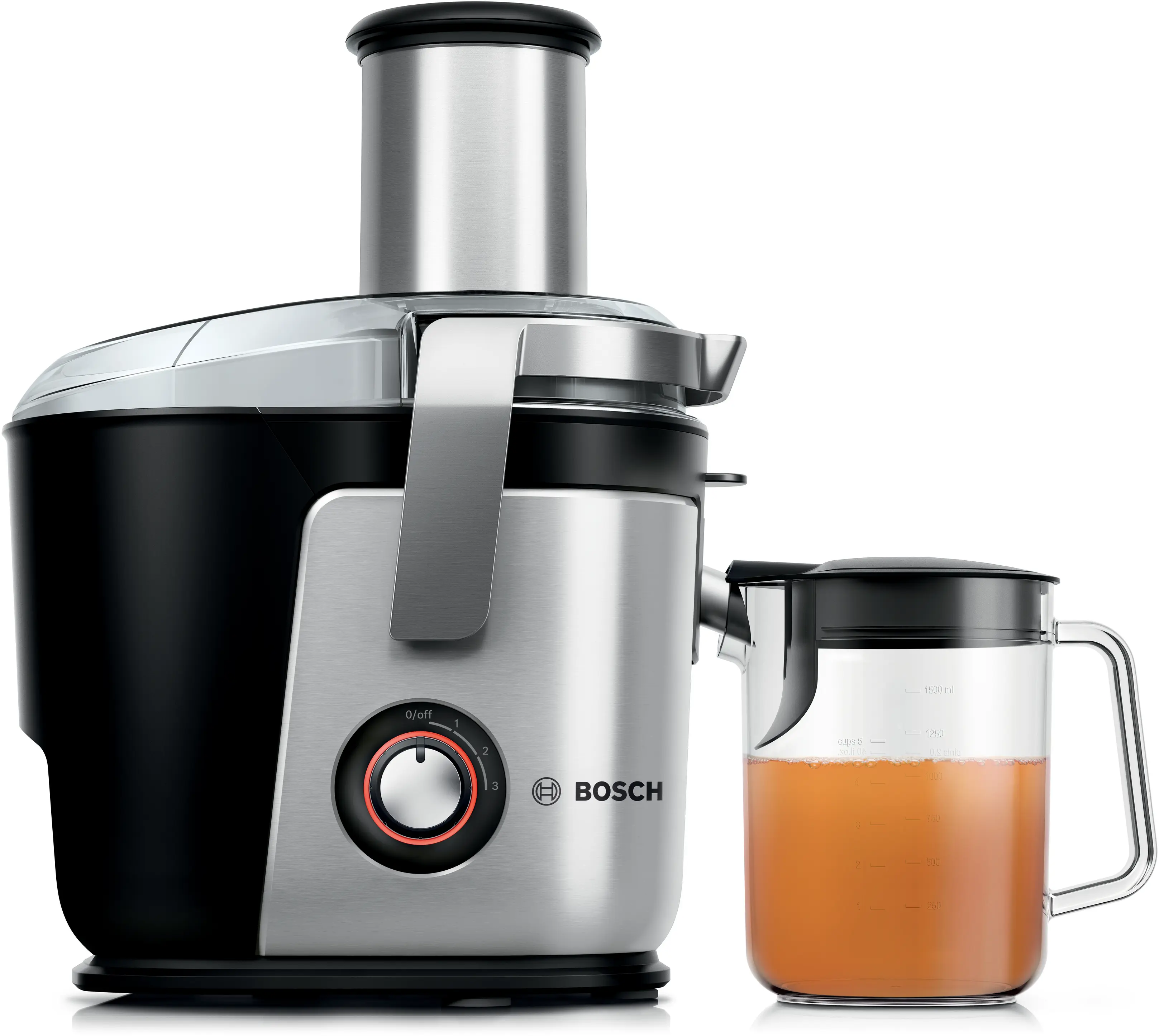 Bosch MES4010 VitaJuice 4 Centrifugal Juicer 1200W Silver Black product view 11